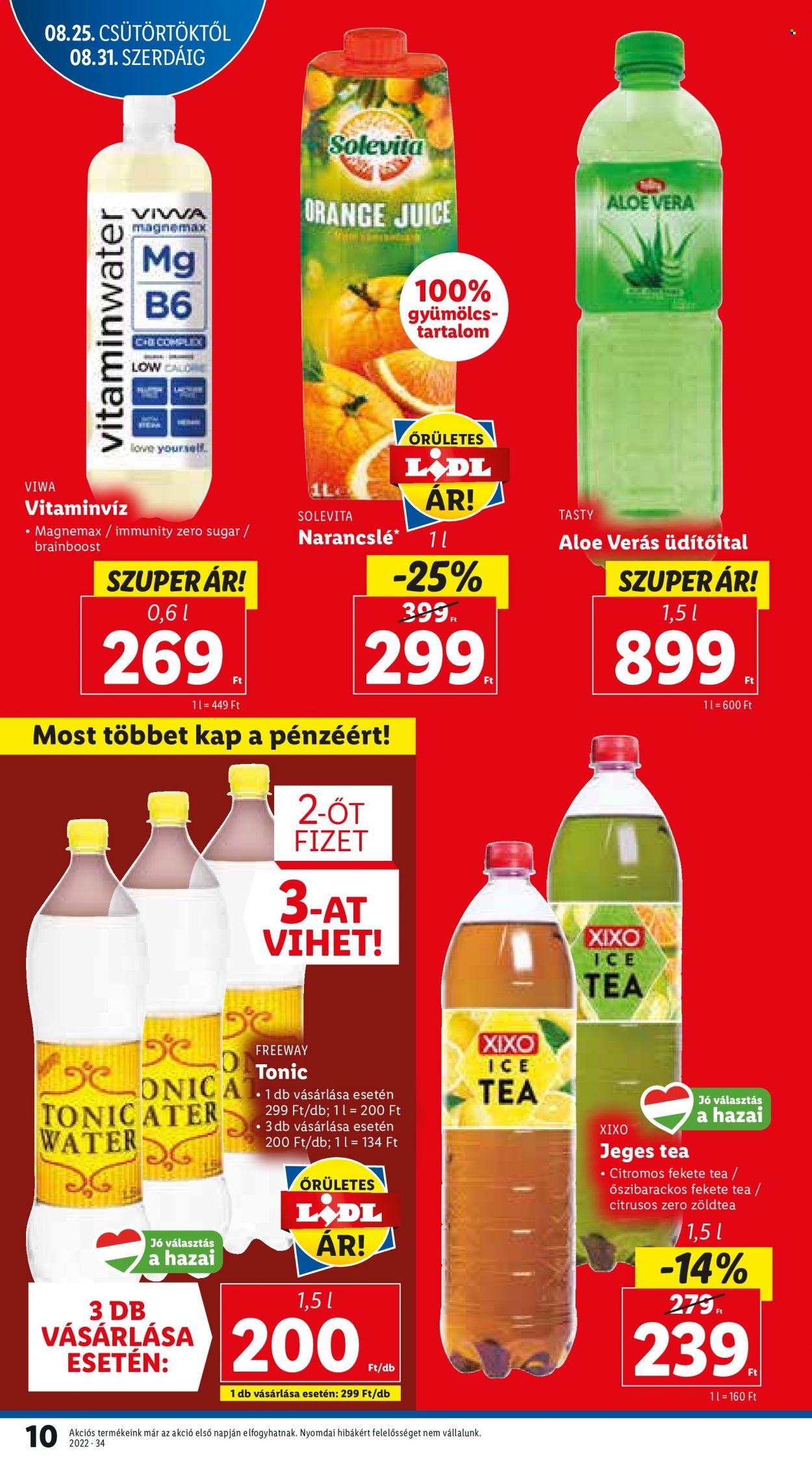 Lidl akciós újságok - 2022.08.25 - 2022.08.31. Oldal 12
