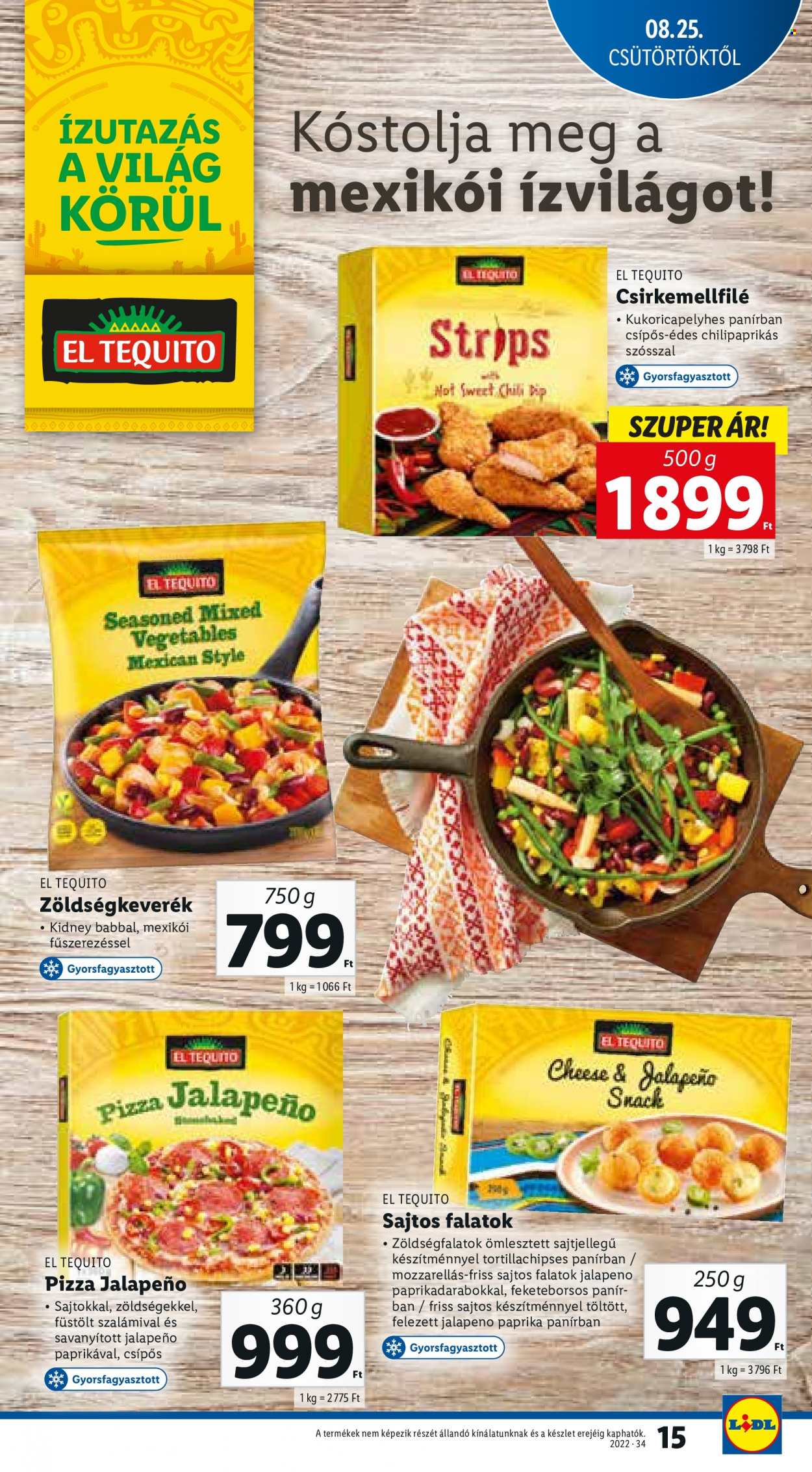 Lidl akciós újságok - 2022.08.25 - 2022.08.31. Oldal 15