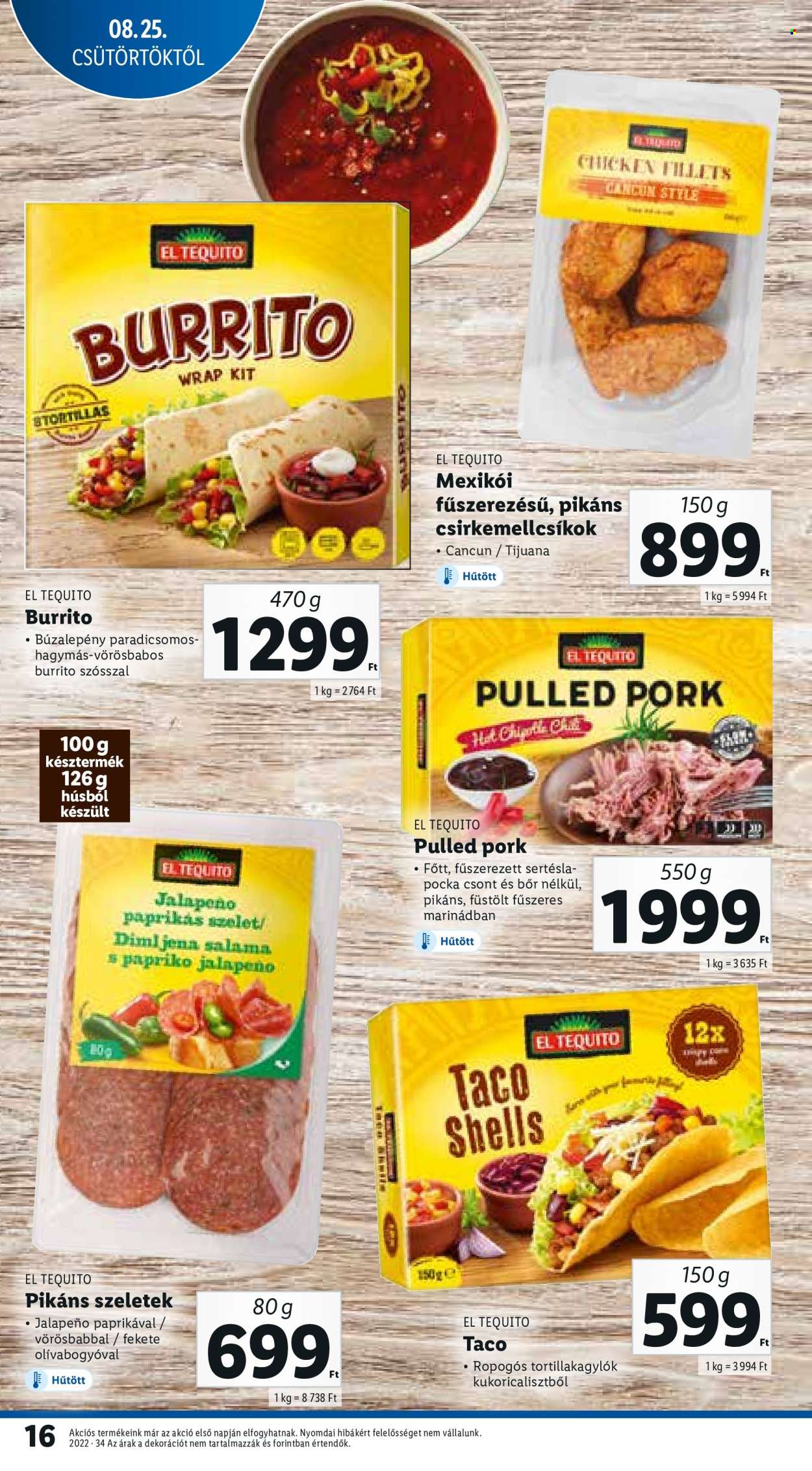Lidl akciós újságok - 2022.08.25 - 2022.08.31. Oldal 16