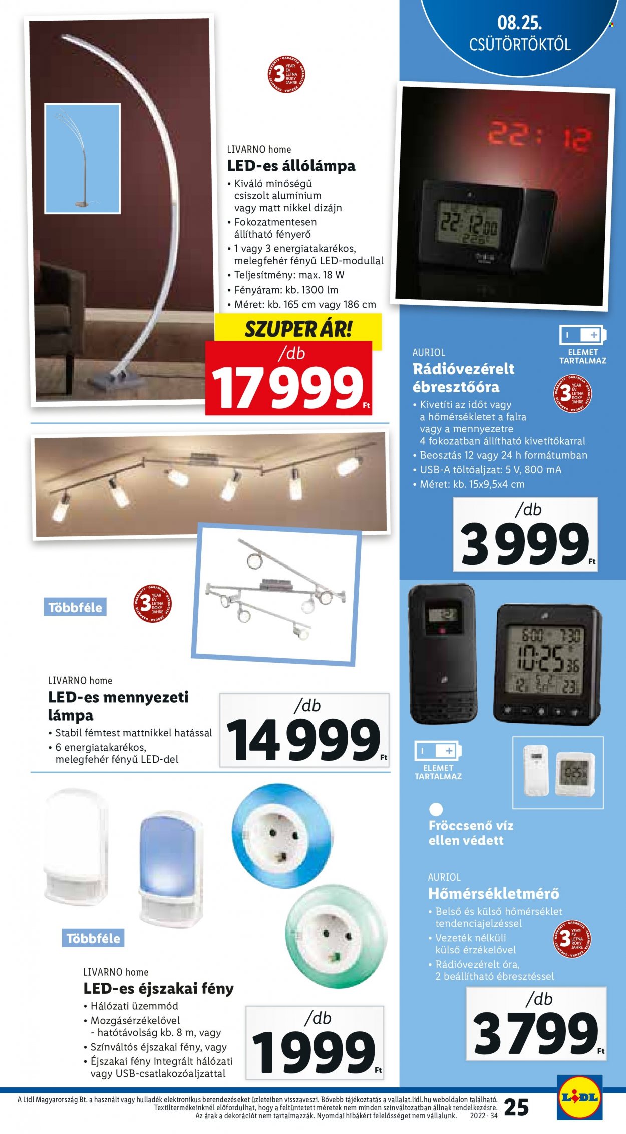 Lidl akciós újságok - 2022.08.25 - 2022.08.31. Oldal 25