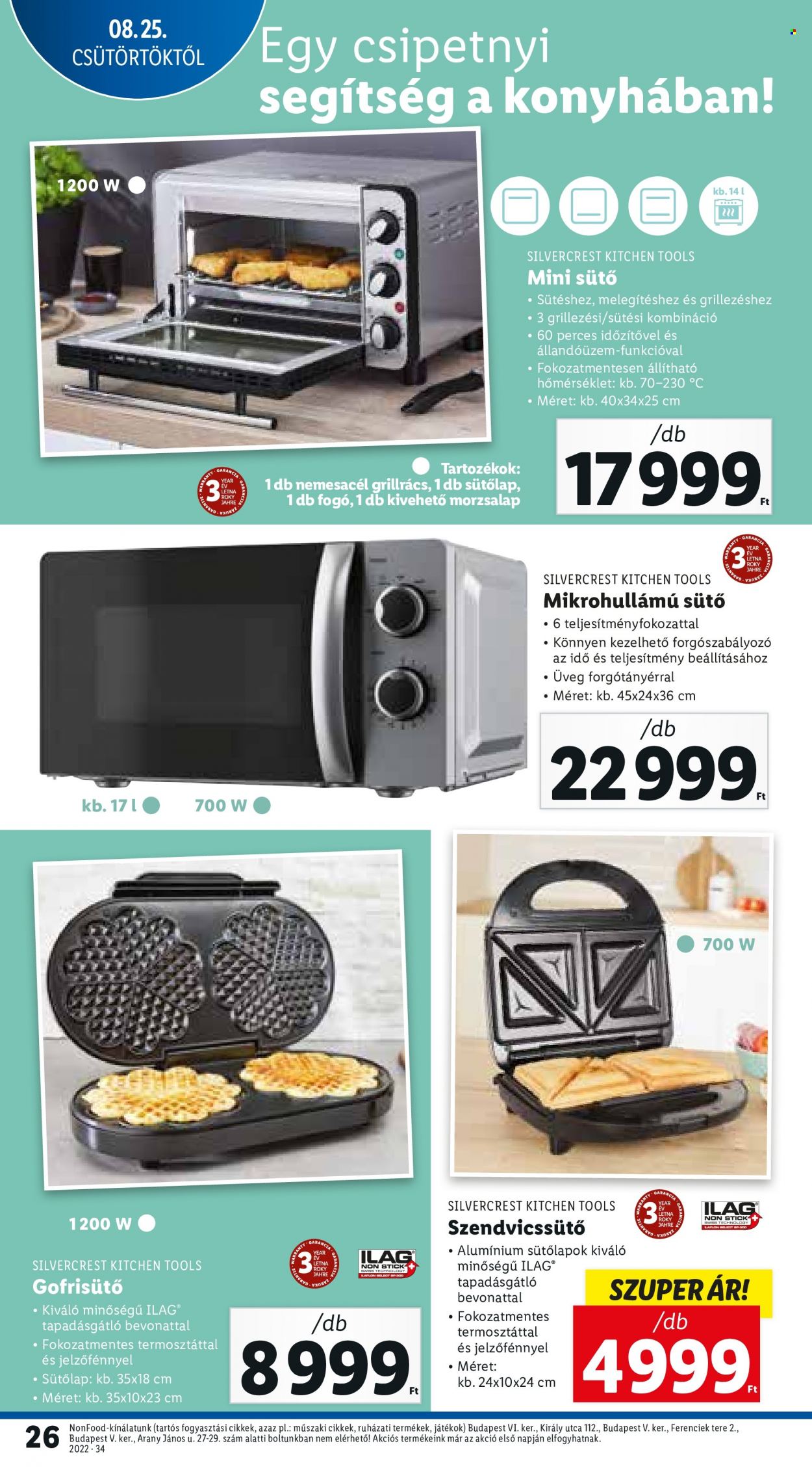 Lidl akciós újságok - 2022.08.25 - 2022.08.31. Oldal 26