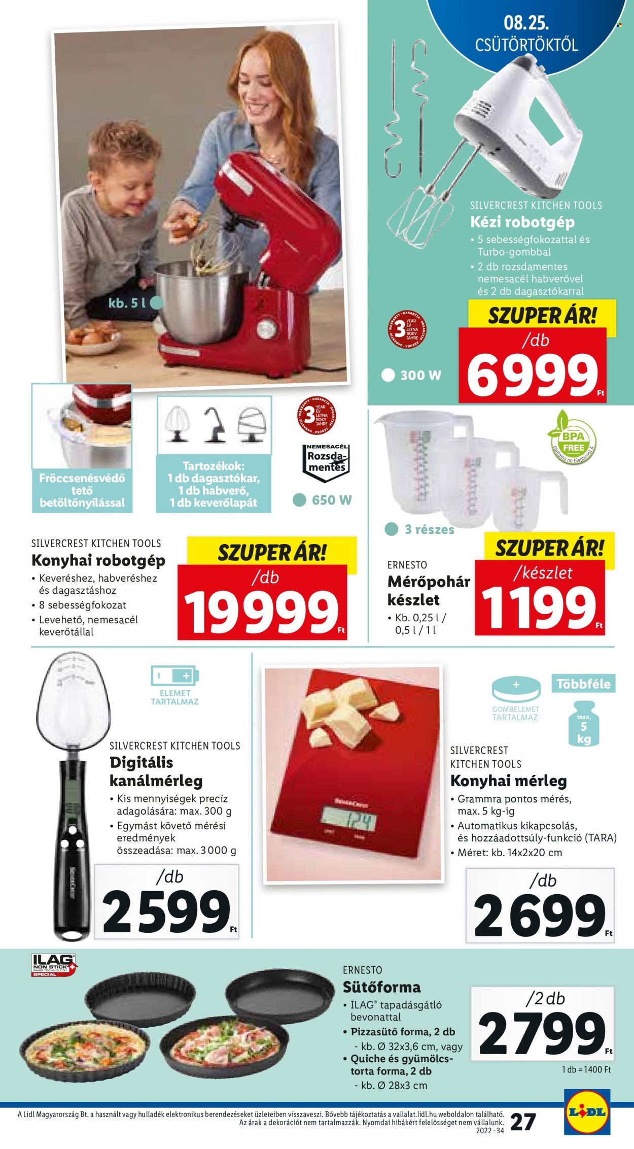 Lidl akciós újságok - 2022.08.25 - 2022.08.31. Oldal 27