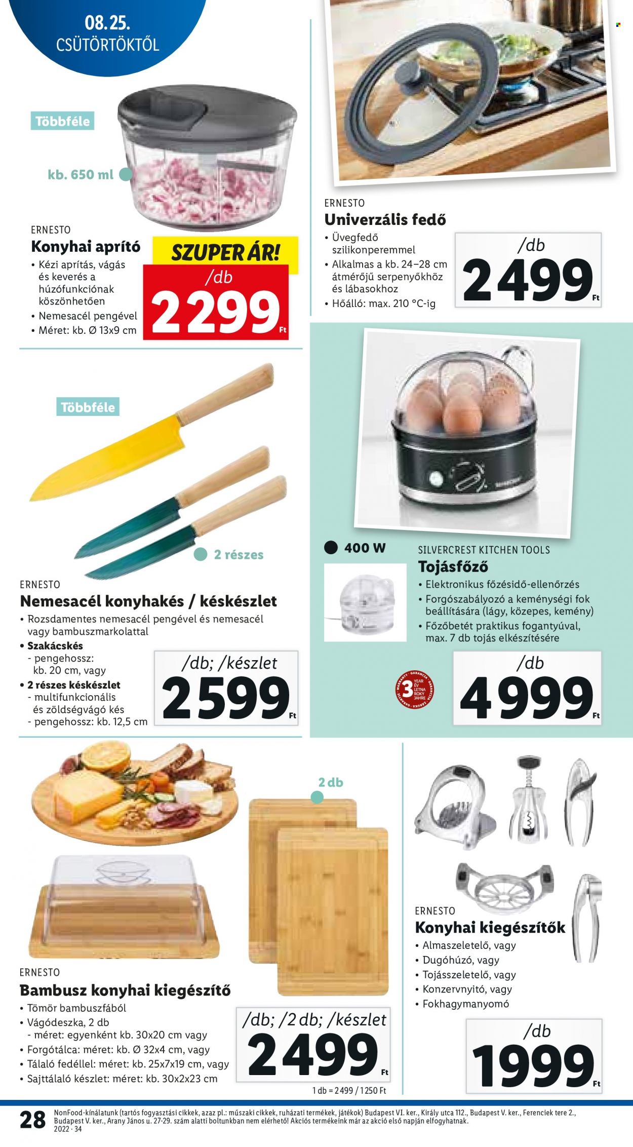 Lidl akciós újságok - 2022.08.25 - 2022.08.31. Oldal 28