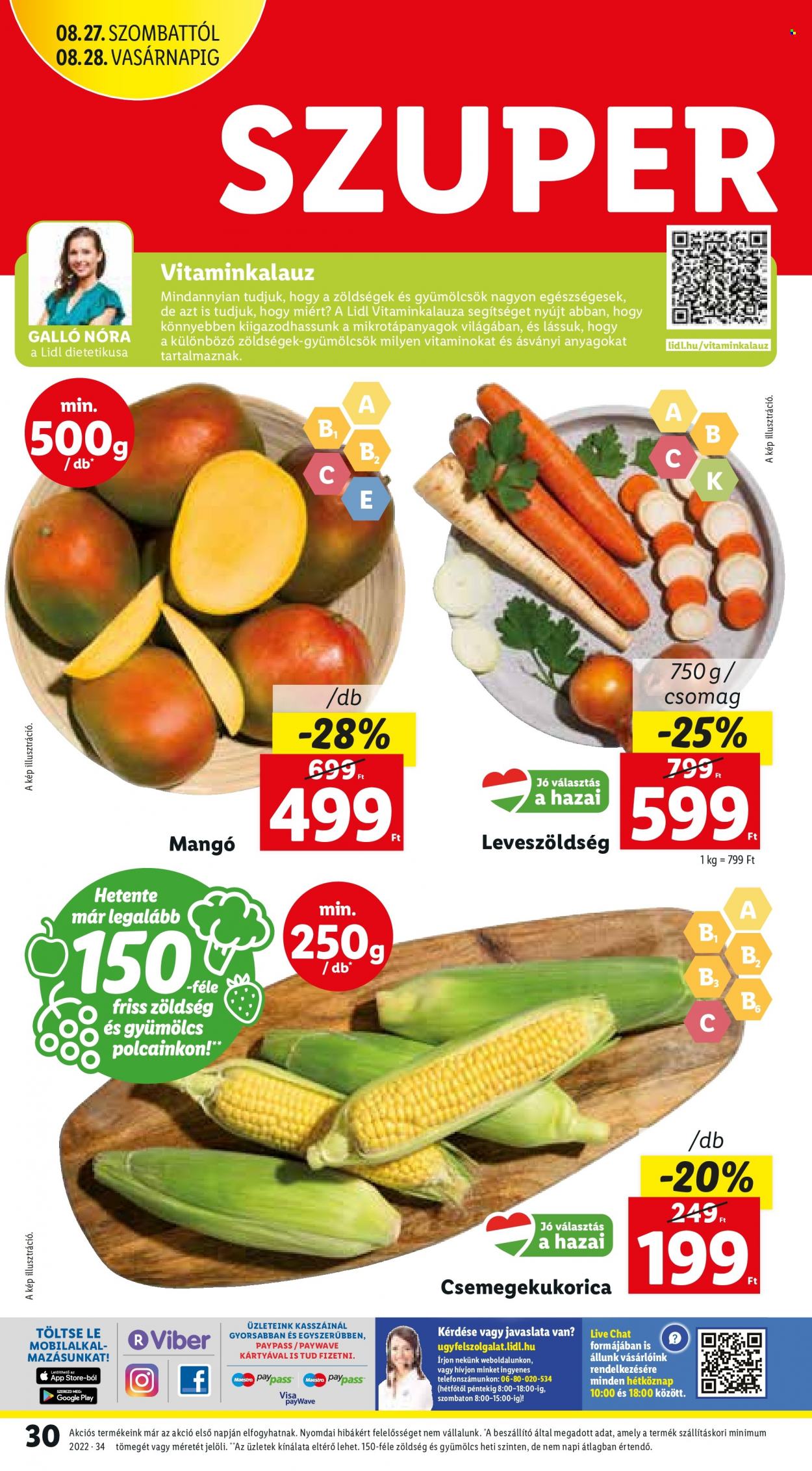 Lidl akciós újságok - 2022.08.25 - 2022.08.31. Oldal 30
