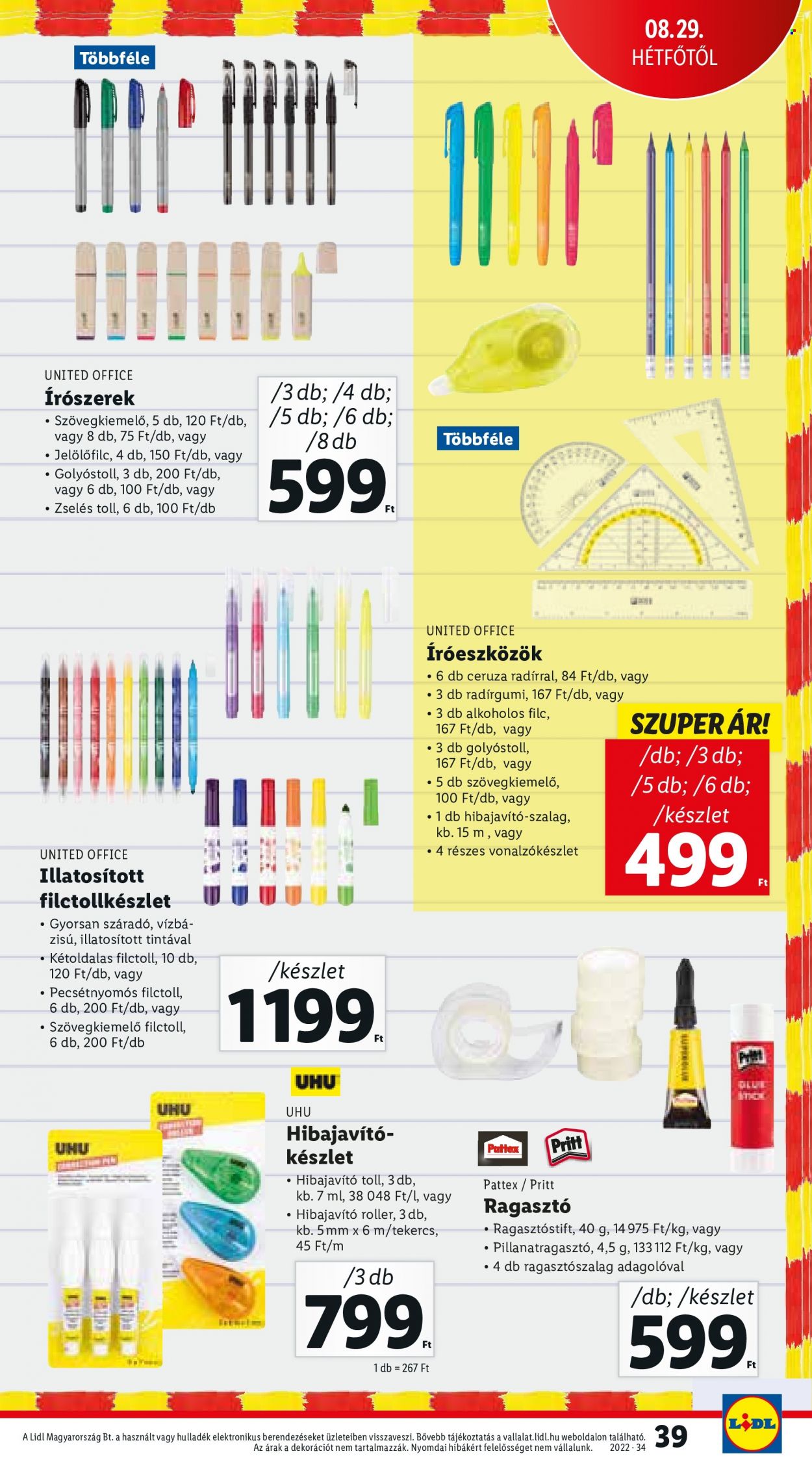 Lidl akciós újságok - 2022.08.25 - 2022.08.31. Oldal 39