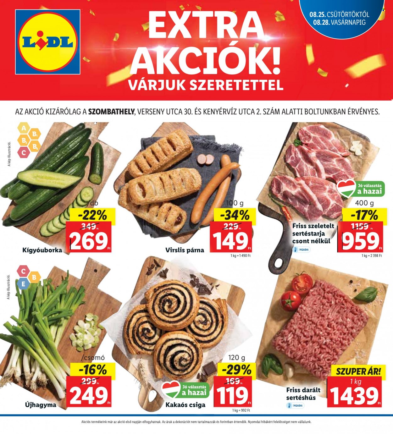 Lidl akciós újságok - 2022.08.25 - 2022.08.28. Oldal 1