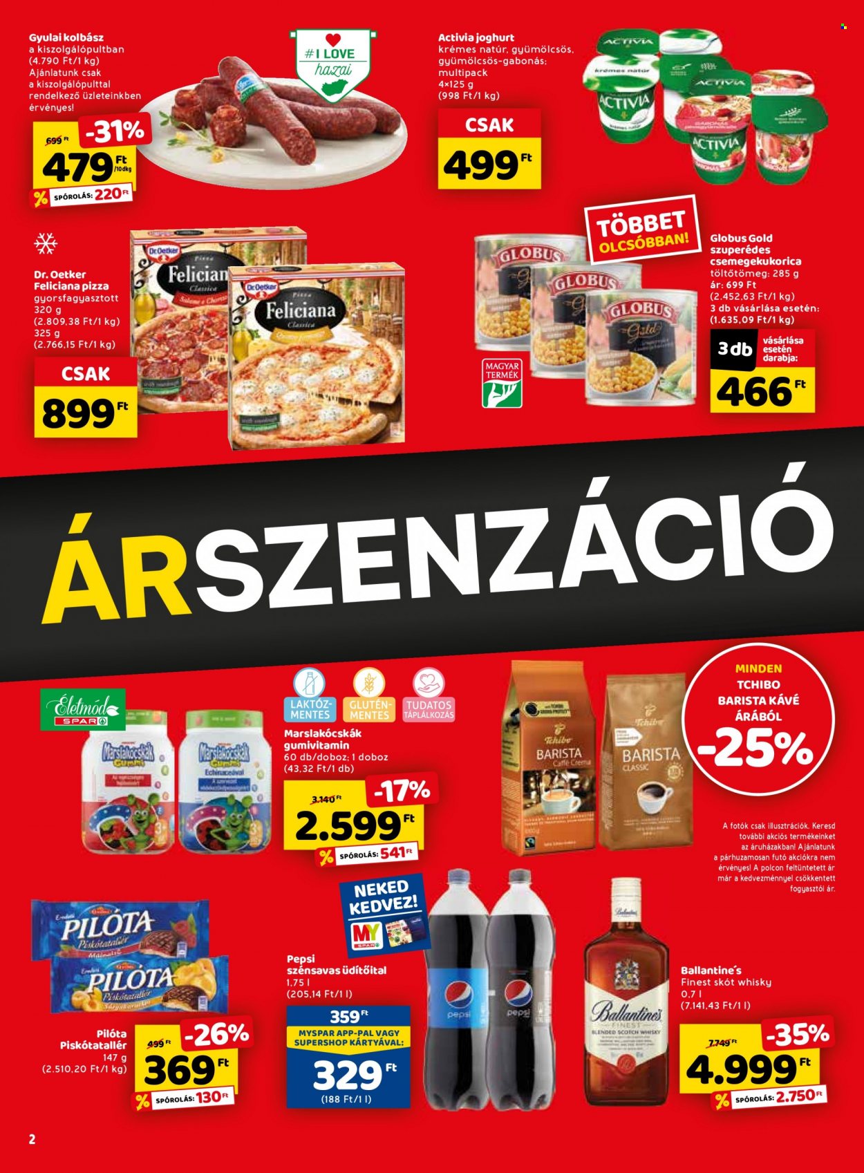 SPAR akciós újságok - 2022.08.25 - 2022.08.31. Oldal 2