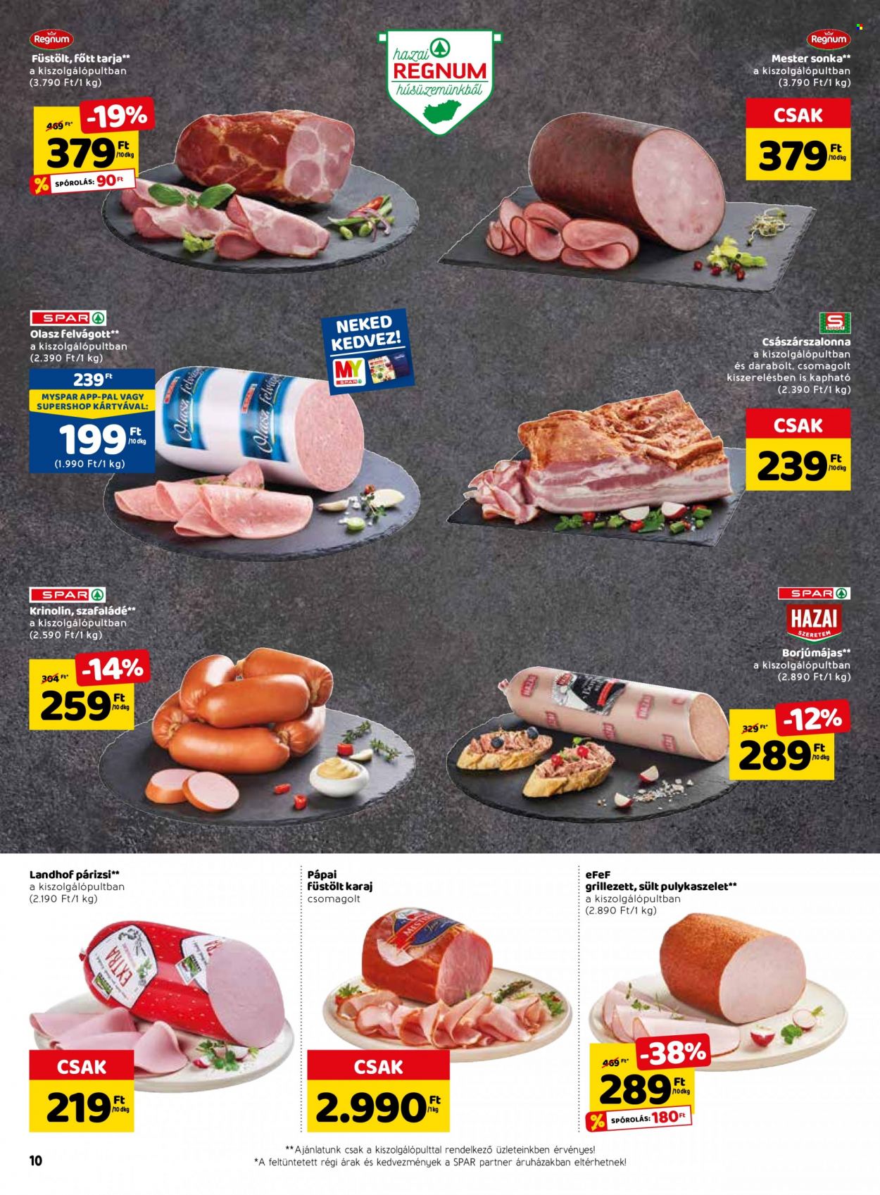SPAR akciós újságok - 2022.08.25 - 2022.08.31. Oldal 12