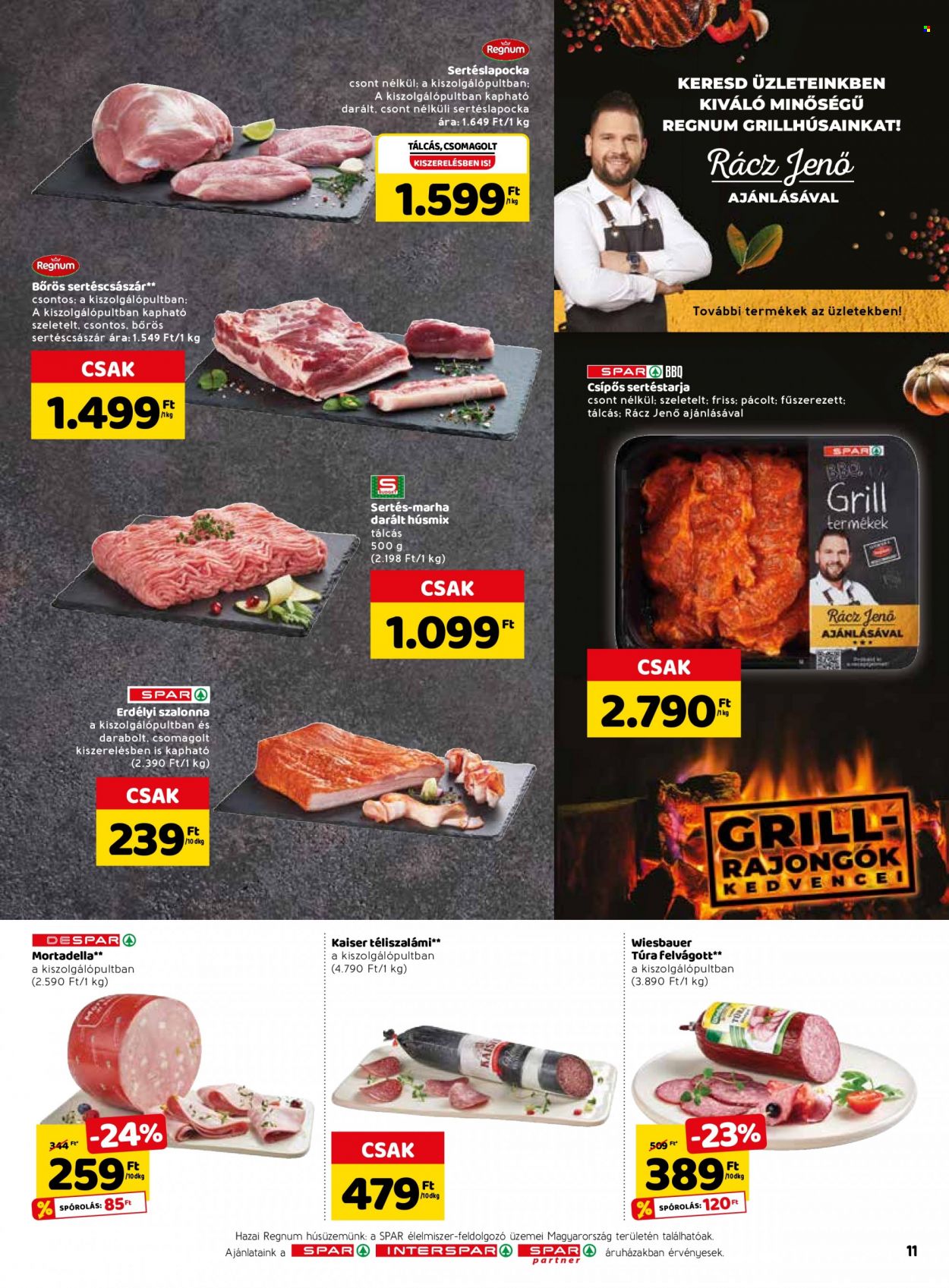 SPAR akciós újságok - 2022.08.25 - 2022.08.31. Oldal 13
