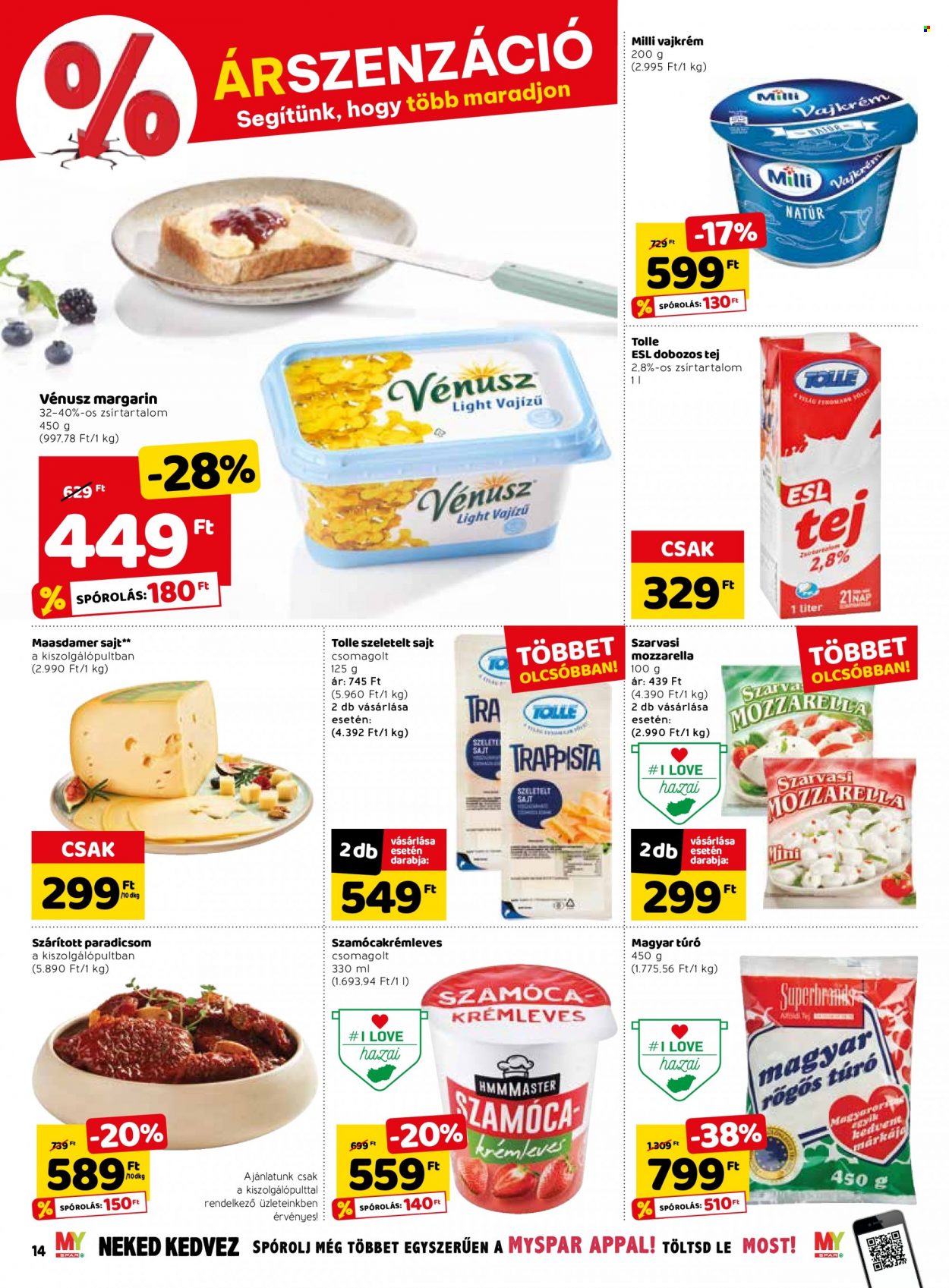 SPAR akciós újságok - 2022.08.25 - 2022.08.31. Oldal 20