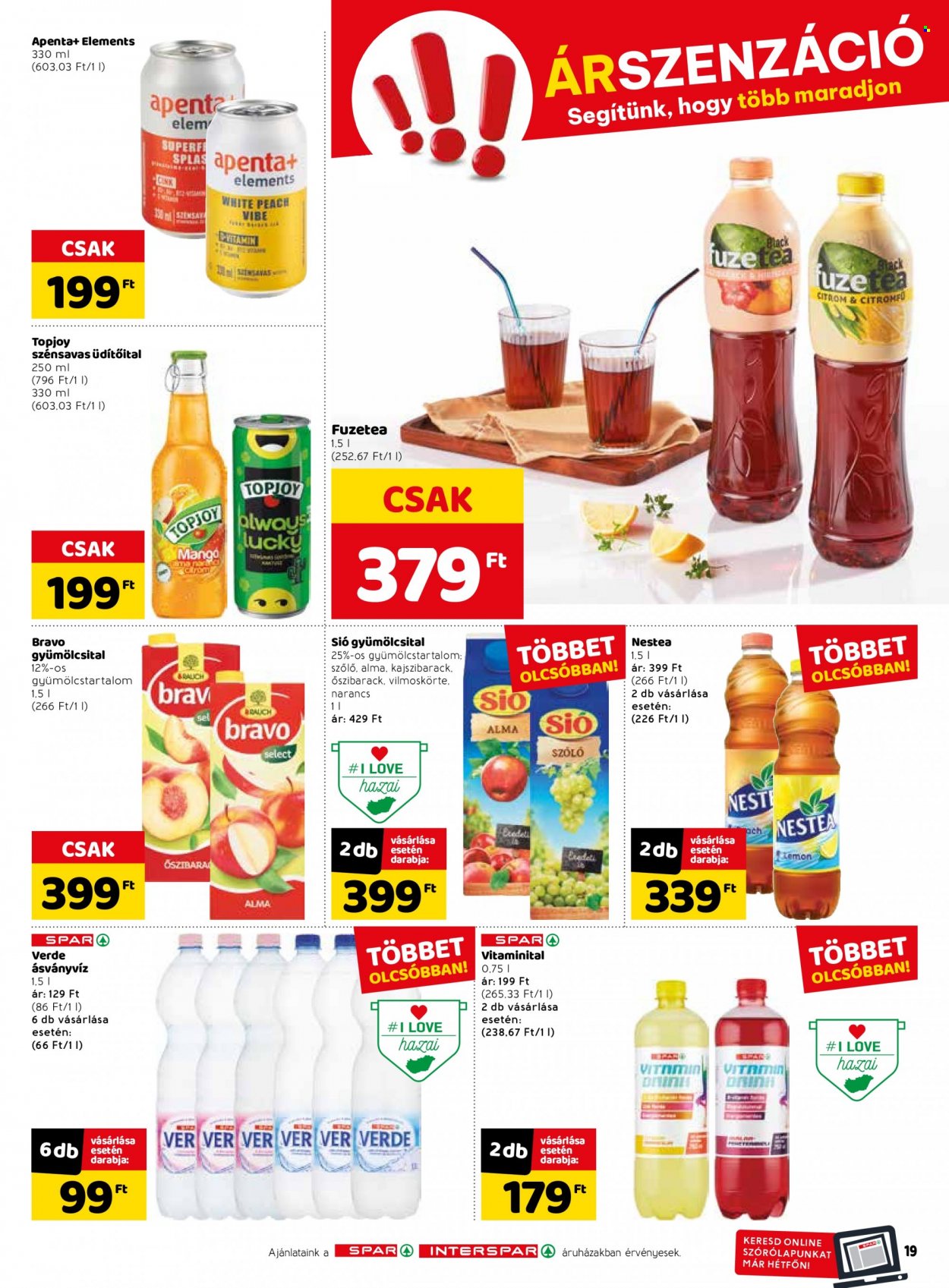SPAR akciós újságok - 2022.08.25 - 2022.08.31. Oldal 25
