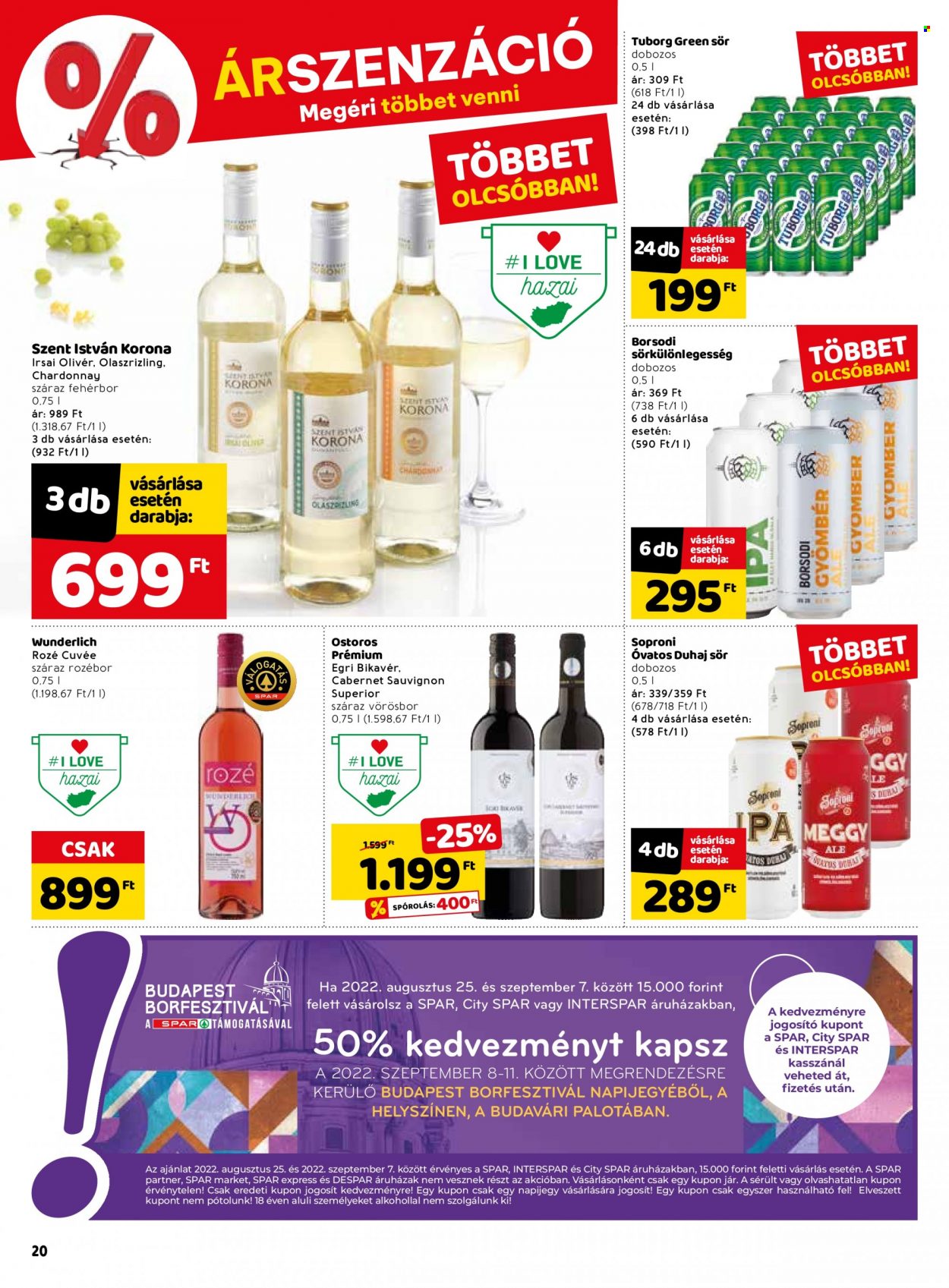SPAR akciós újságok - 2022.08.25 - 2022.08.31. Oldal 26