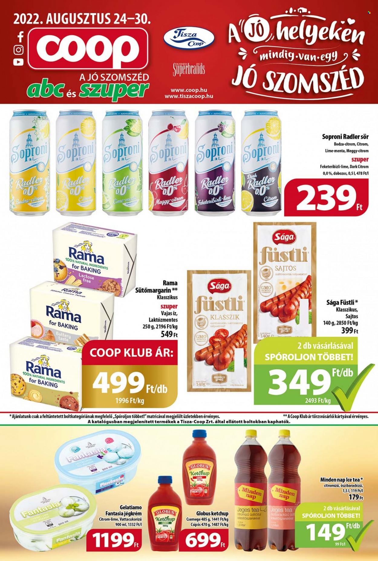 Coop akciós újságok - 2022.08.24 - 2022.08.30. Oldal 1