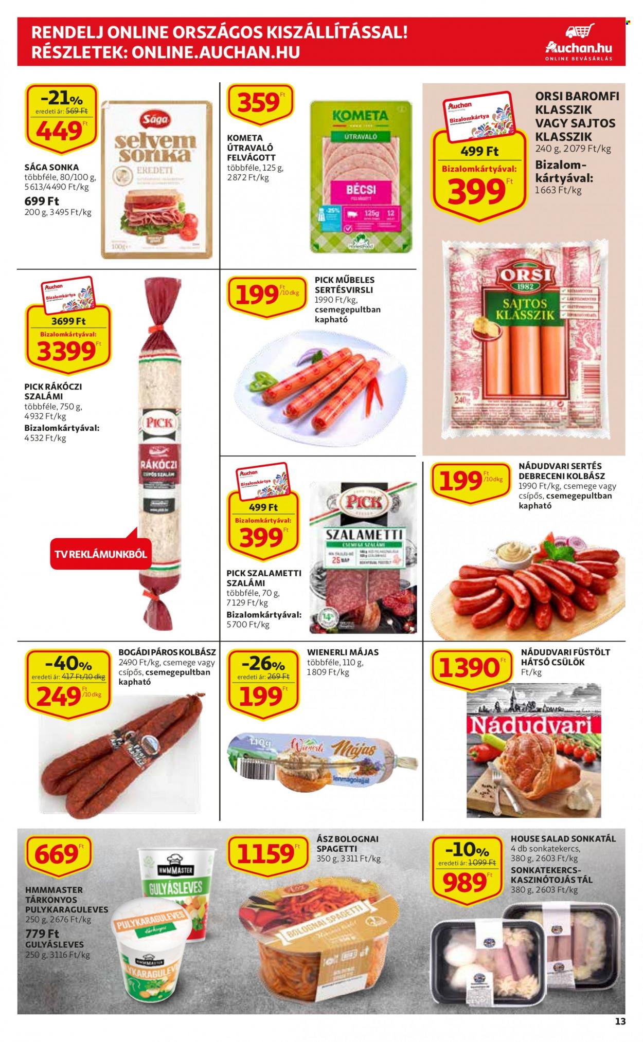 Auchan akciós újságok - 2022.08.25 - 2022.08.31. Oldal 13