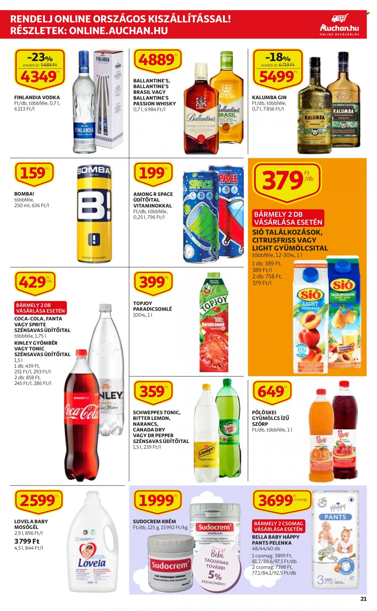 Auchan akciós újságok - 2022.08.25 - 2022.08.31. Oldal 21