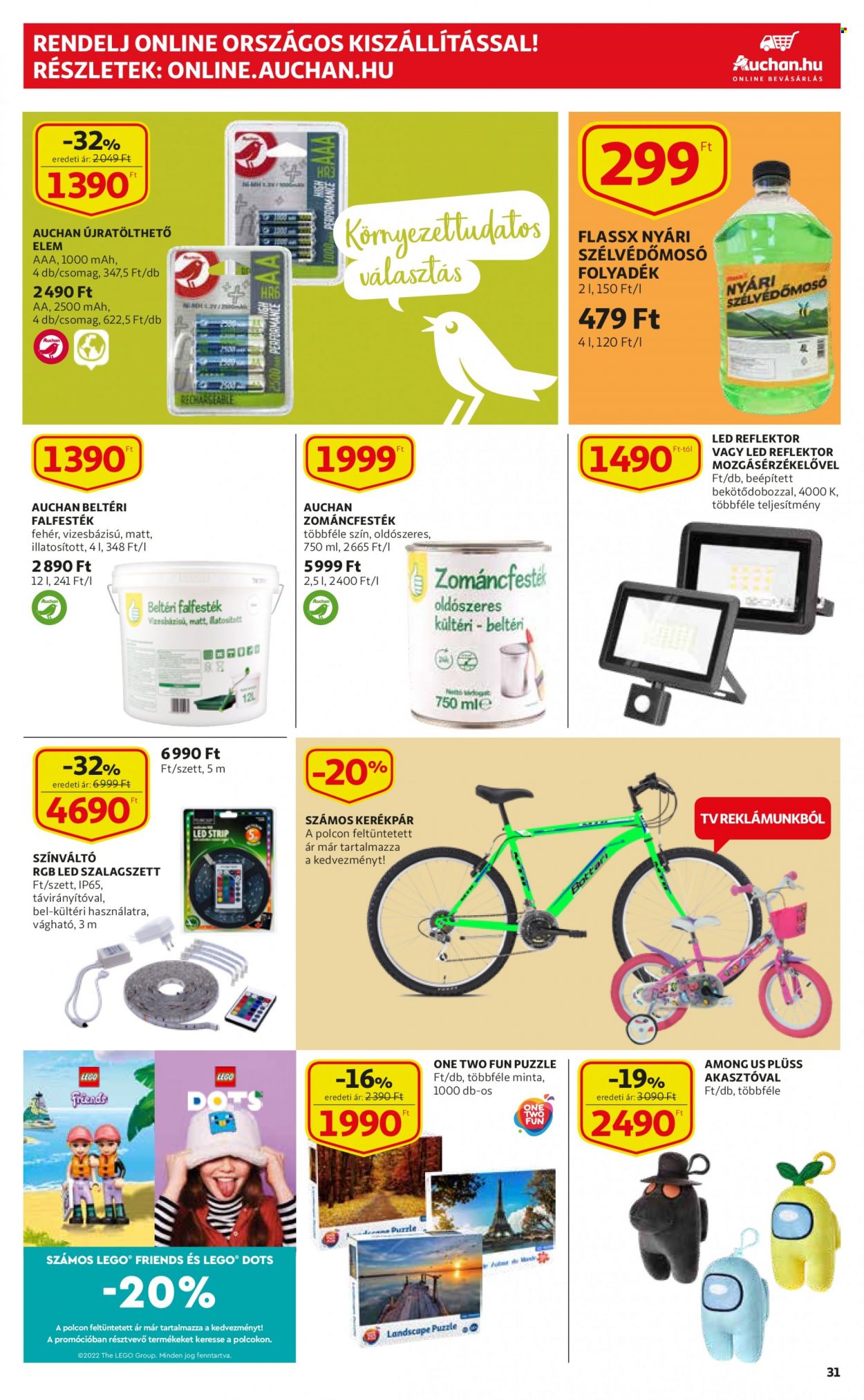 Auchan akciós újságok - 2022.08.25 - 2022.08.31. Oldal 31