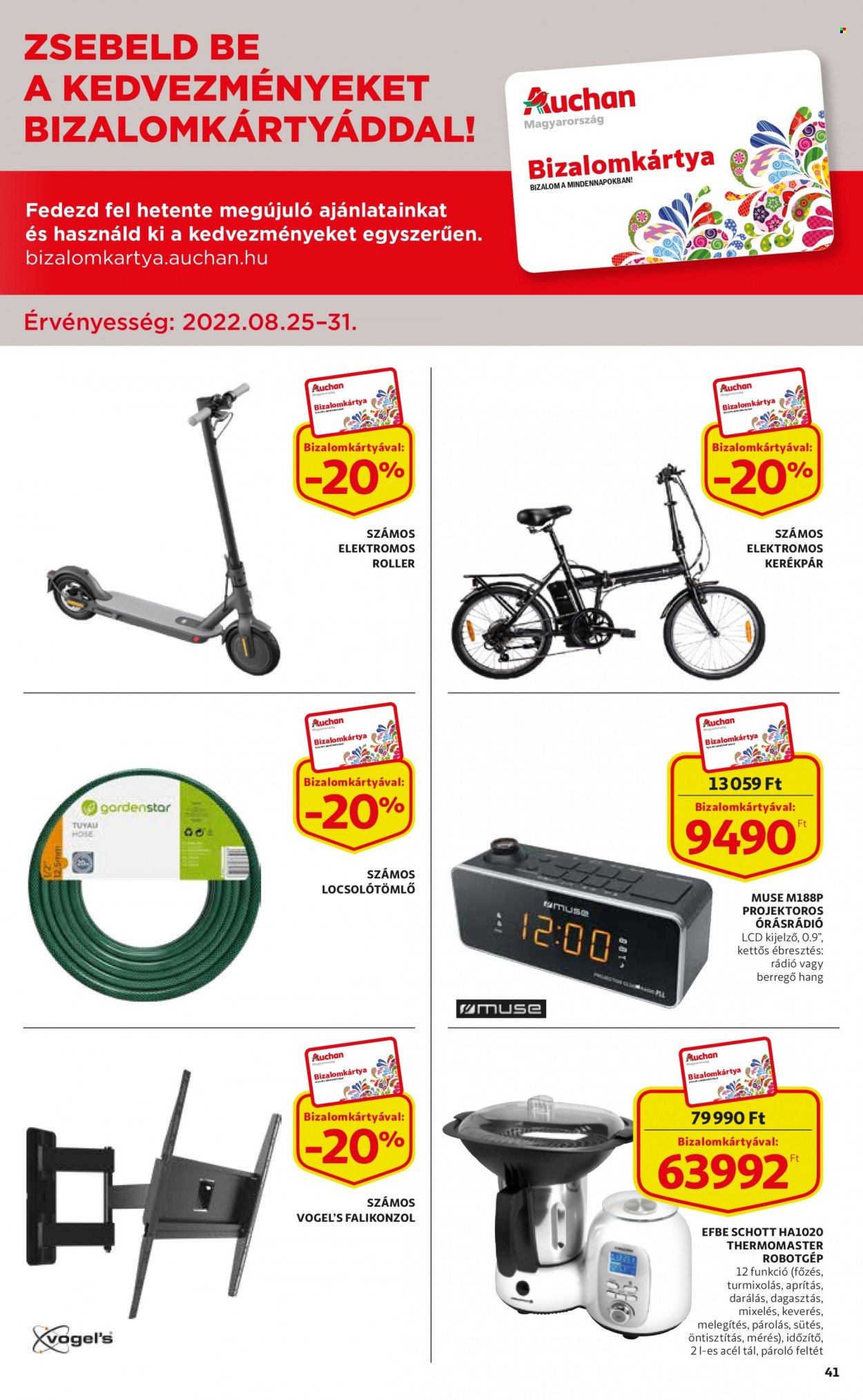 Auchan akciós újságok - 2022.08.25 - 2022.08.31. Oldal 41