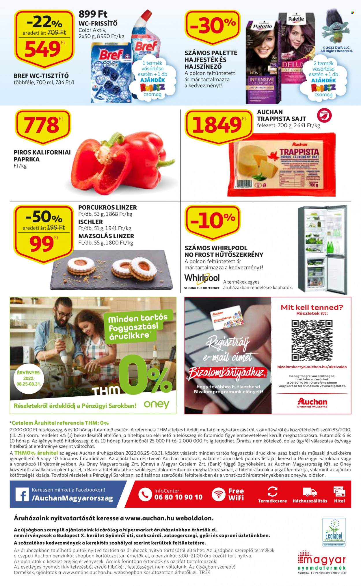 Auchan akciós újságok - 2022.08.25 - 2022.08.31. Oldal 42