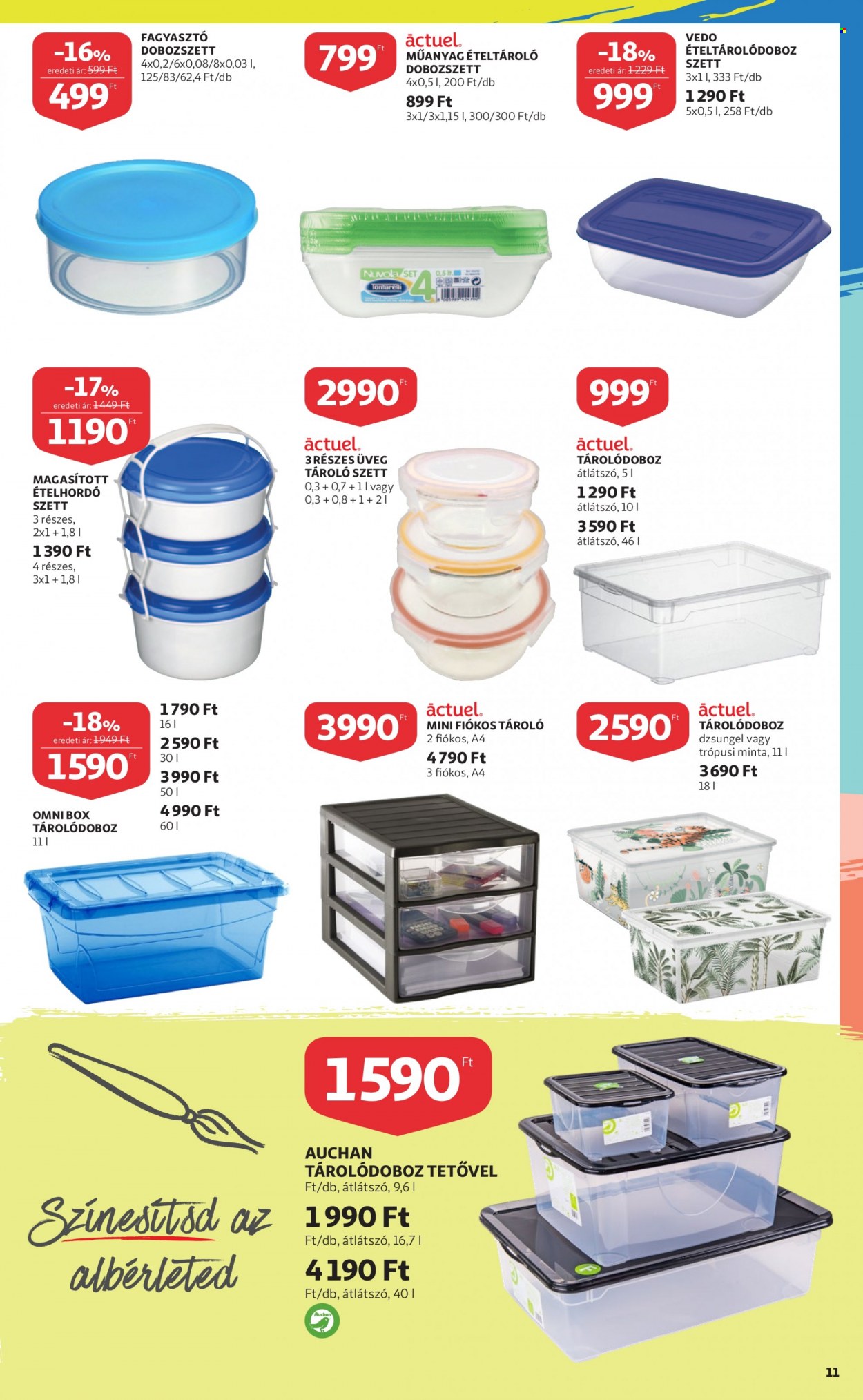 Auchan akciós újságok - 2022.08.25 - 2022.09.07. Oldal 11