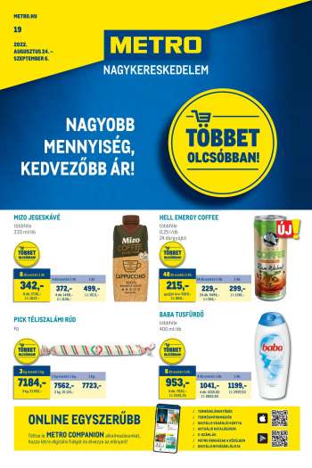 Újság Metro - 2022.08.24 - 2022.09.06.