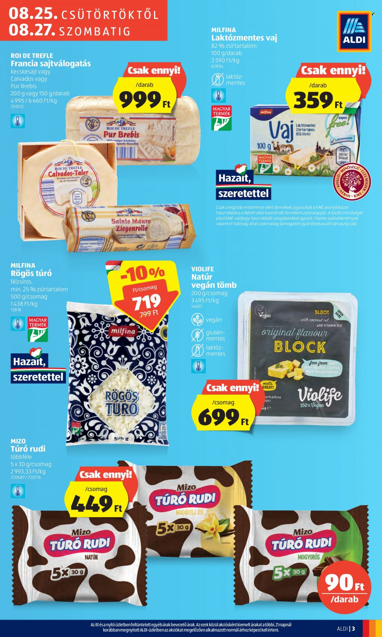 Aldi akciós újságok - 2022.08.25 - 2022.08.27. Oldal 3