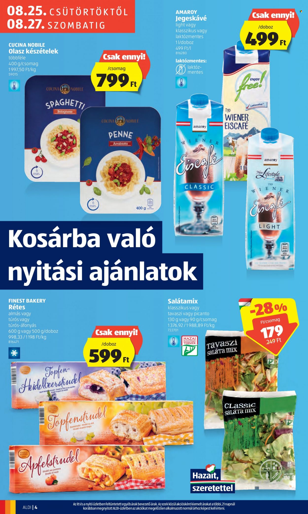 Aldi akciós újságok - 2022.08.25 - 2022.08.27. Oldal 4