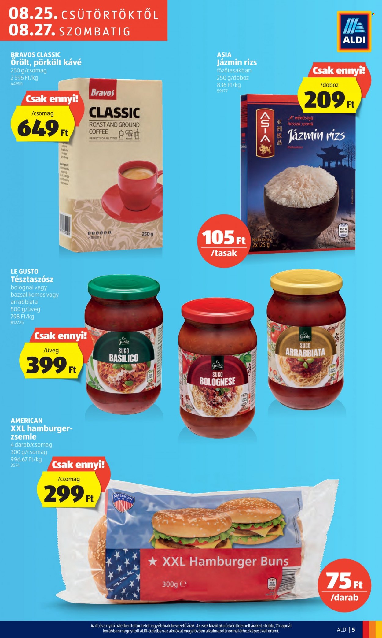 Aldi akciós újságok - 2022.08.25 - 2022.08.27. Oldal 5