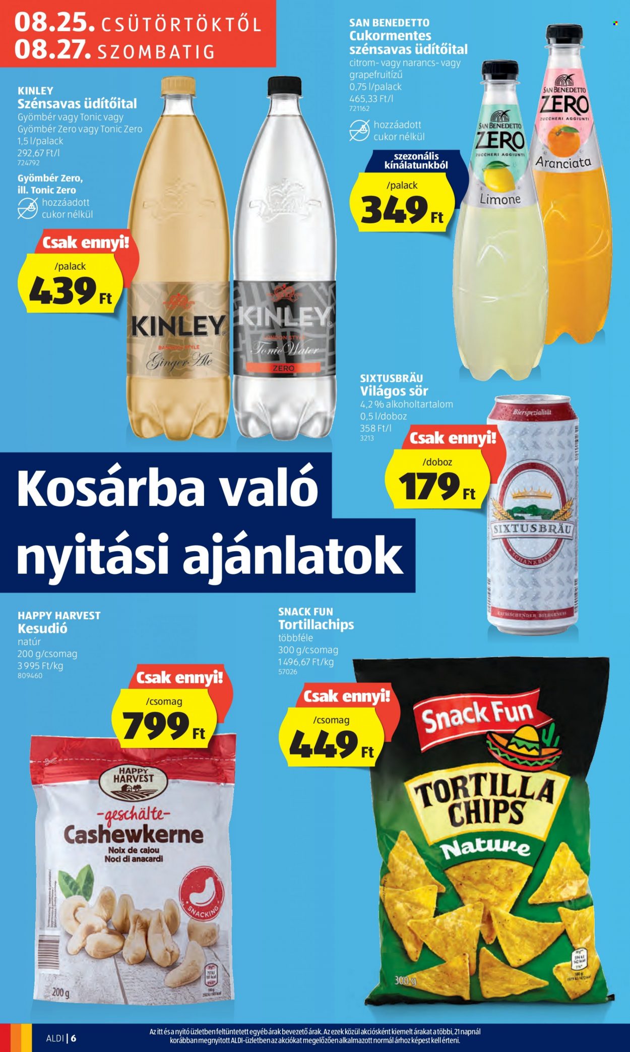 Aldi akciós újságok - 2022.08.25 - 2022.08.27. Oldal 6