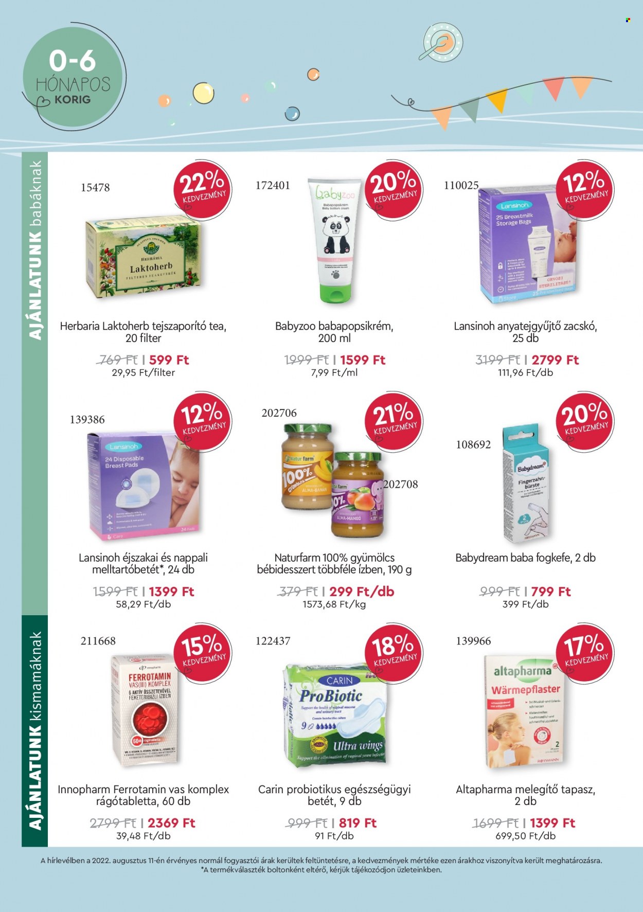 Rossmann akciós újságok - 2022.08.29 - 2022.09.25. Oldal 4