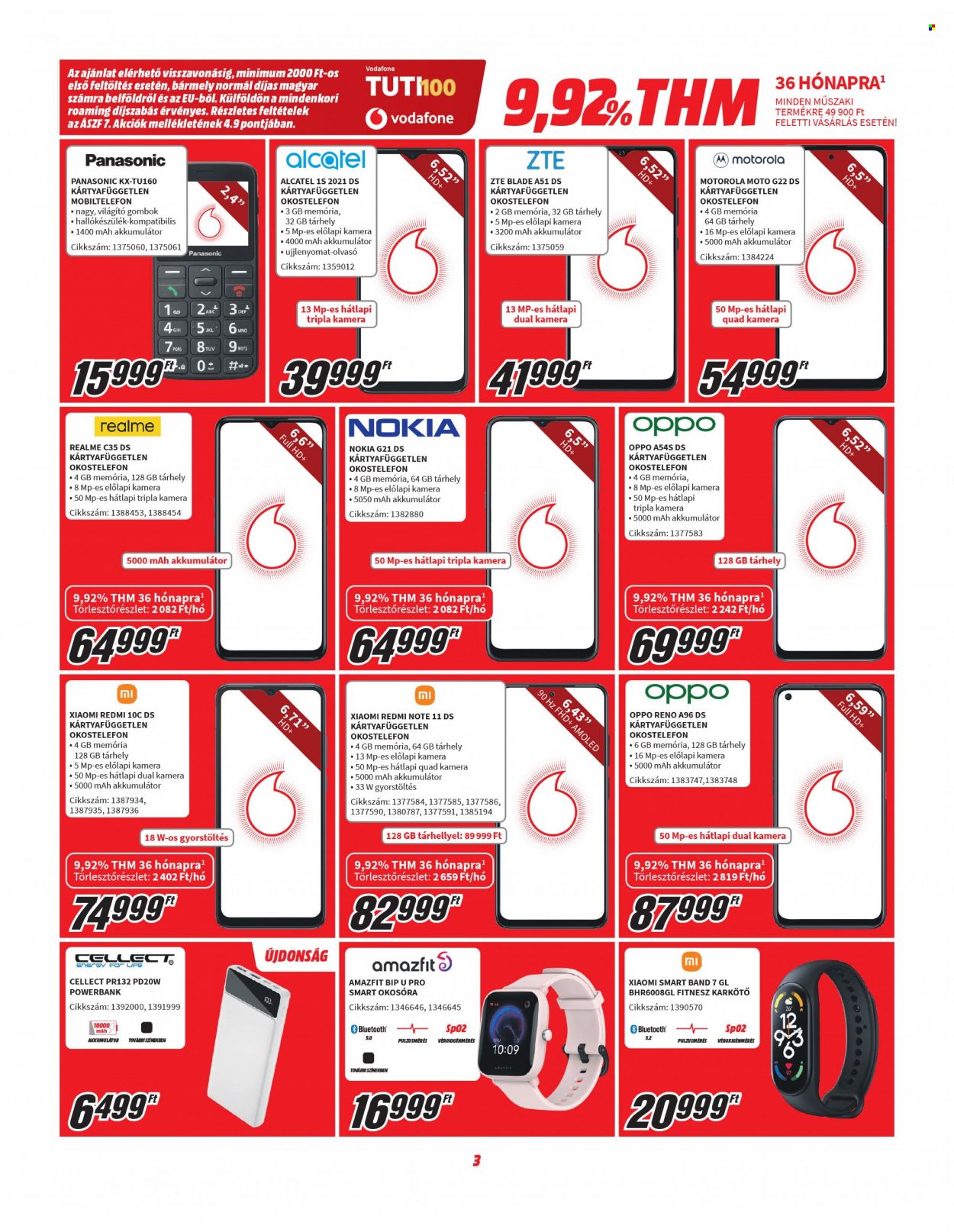 MediaMarkt akciós újságok - 2022.08.24 - 2022.09.04. Oldal 3