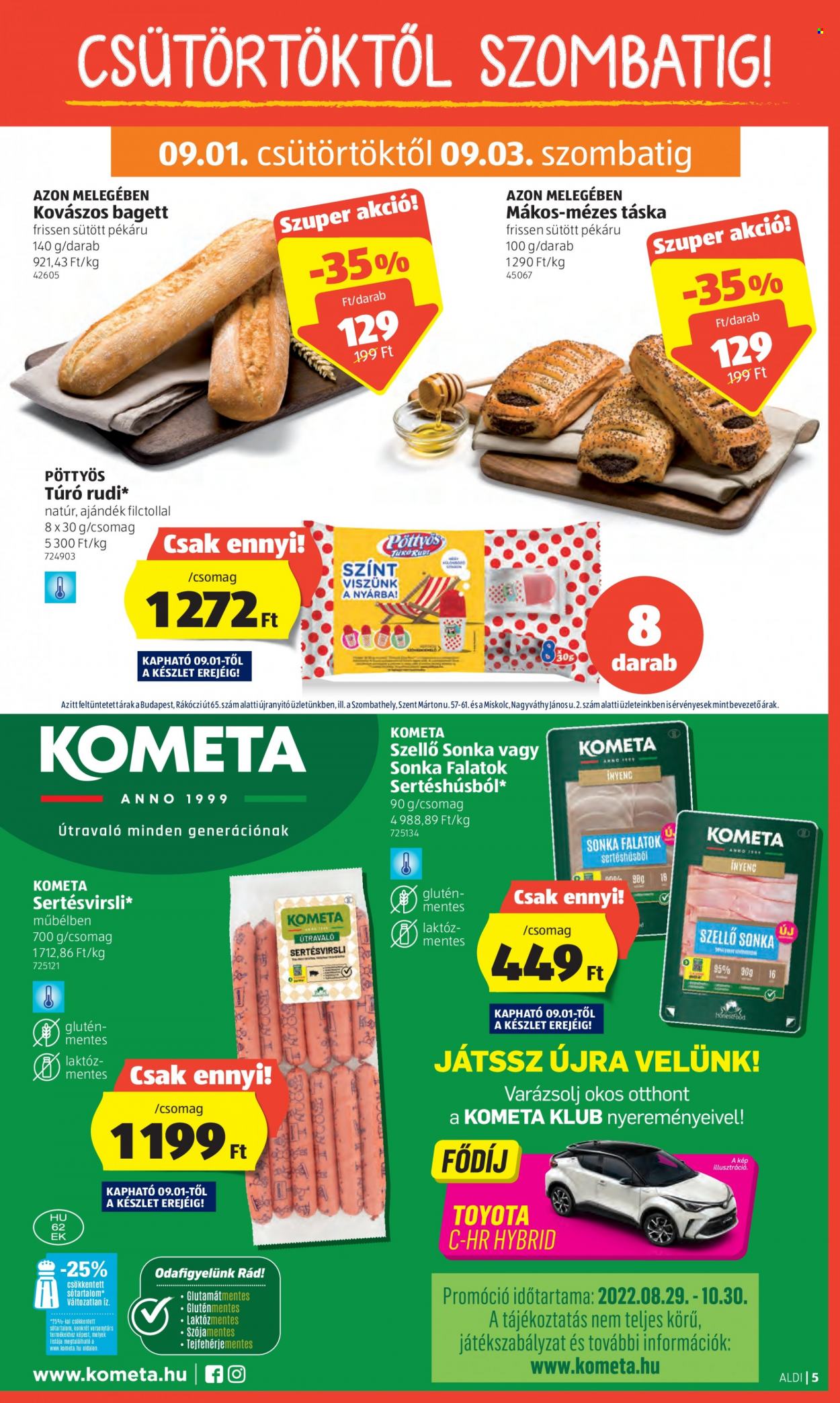 Aldi akciós újságok - 2022.09.01 - 2022.09.07. Oldal 5