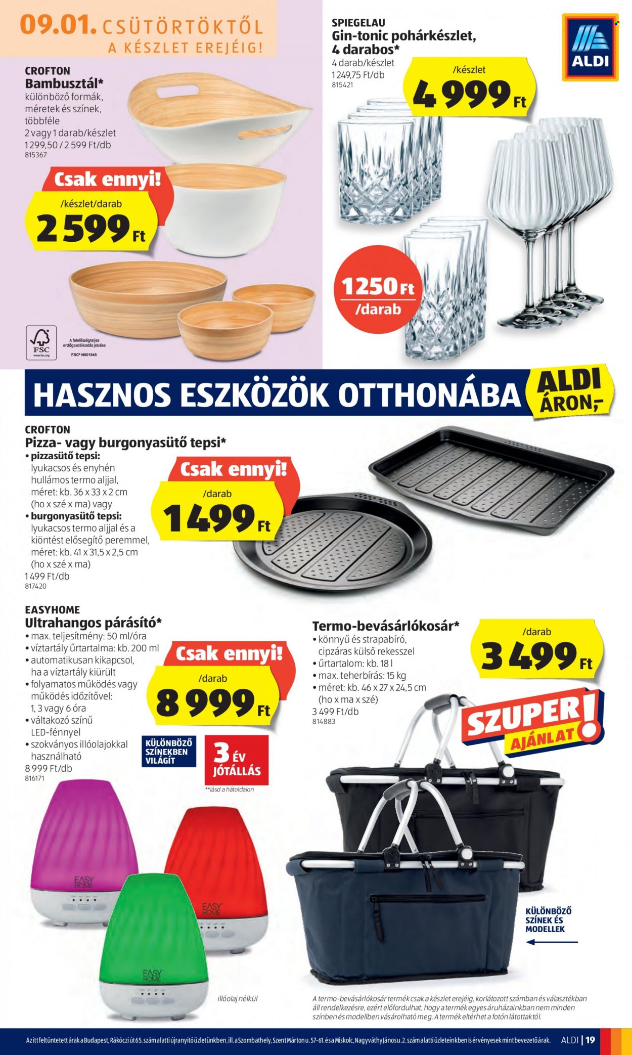 Aldi akciós újságok - 2022.09.01 - 2022.09.07. Oldal 19