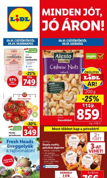 Újság Lidl - 2022.09.01 - 2022.09.07.