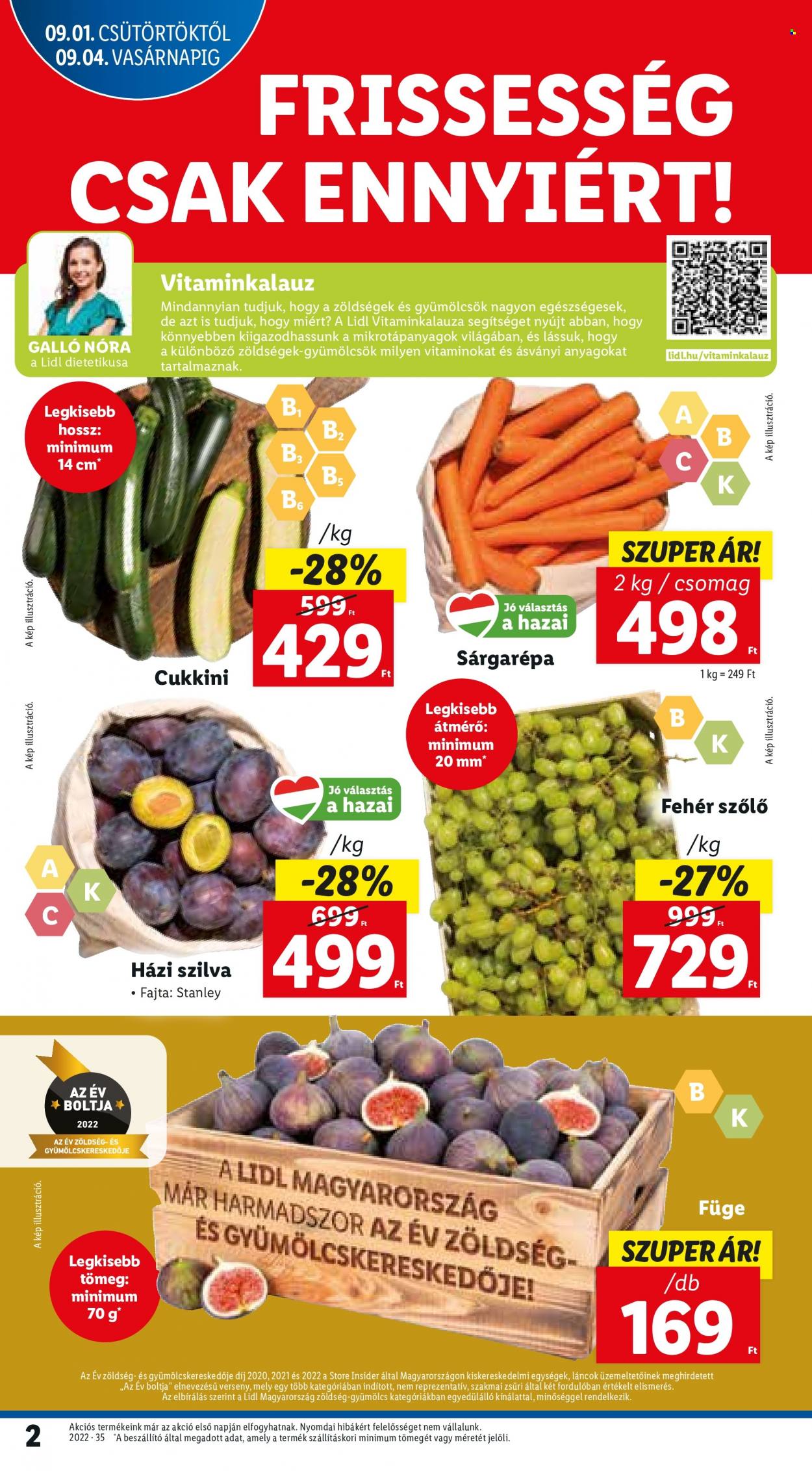Lidl akciós újságok - 2022.09.01 - 2022.09.07. Oldal 2