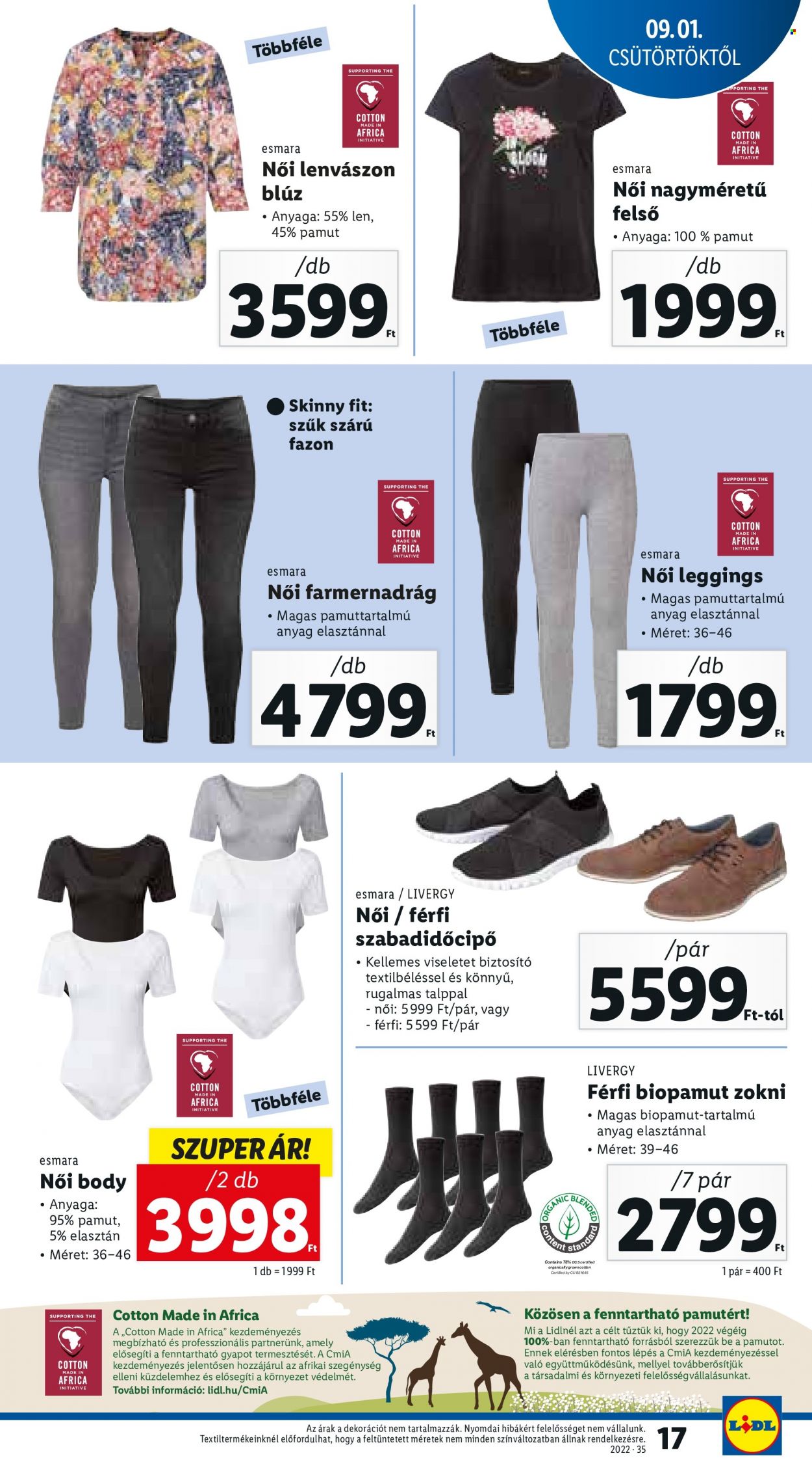 Lidl akciós újságok - 2022.09.01 - 2022.09.07. Oldal 17