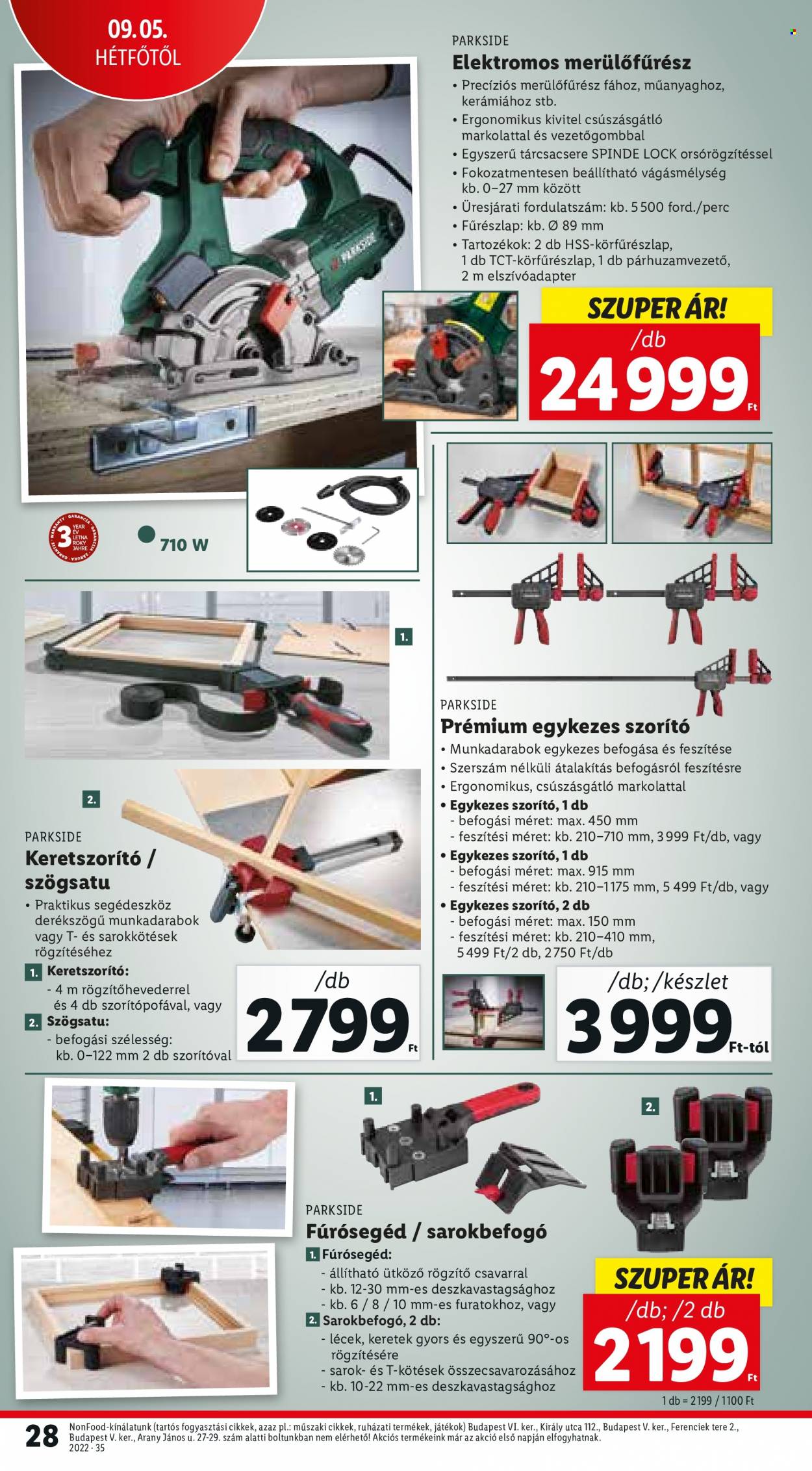 Lidl akciós újságok - 2022.09.01 - 2022.09.07. Oldal 28