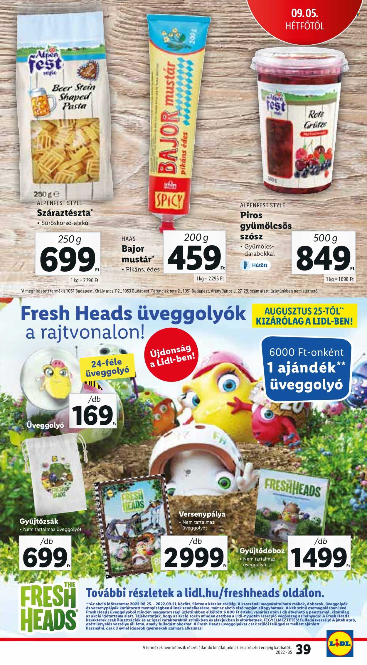 Lidl akciós újságok - 2022.09.01 - 2022.09.07. Oldal 39