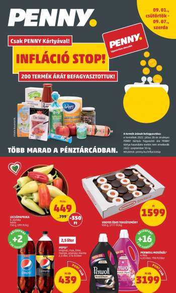 Újság Penny Market - 2022.09.01 - 2022.09.07.