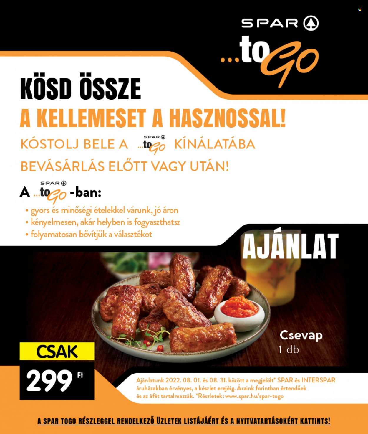 INTERSPAR akciós újságok - 2022.09.01 - 2022.09.07. Oldal 31