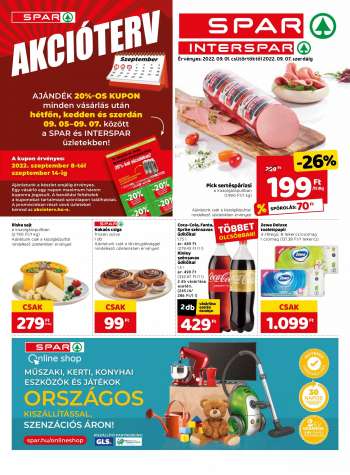 Újság SPAR - 2022.09.01 - 2022.09.07.