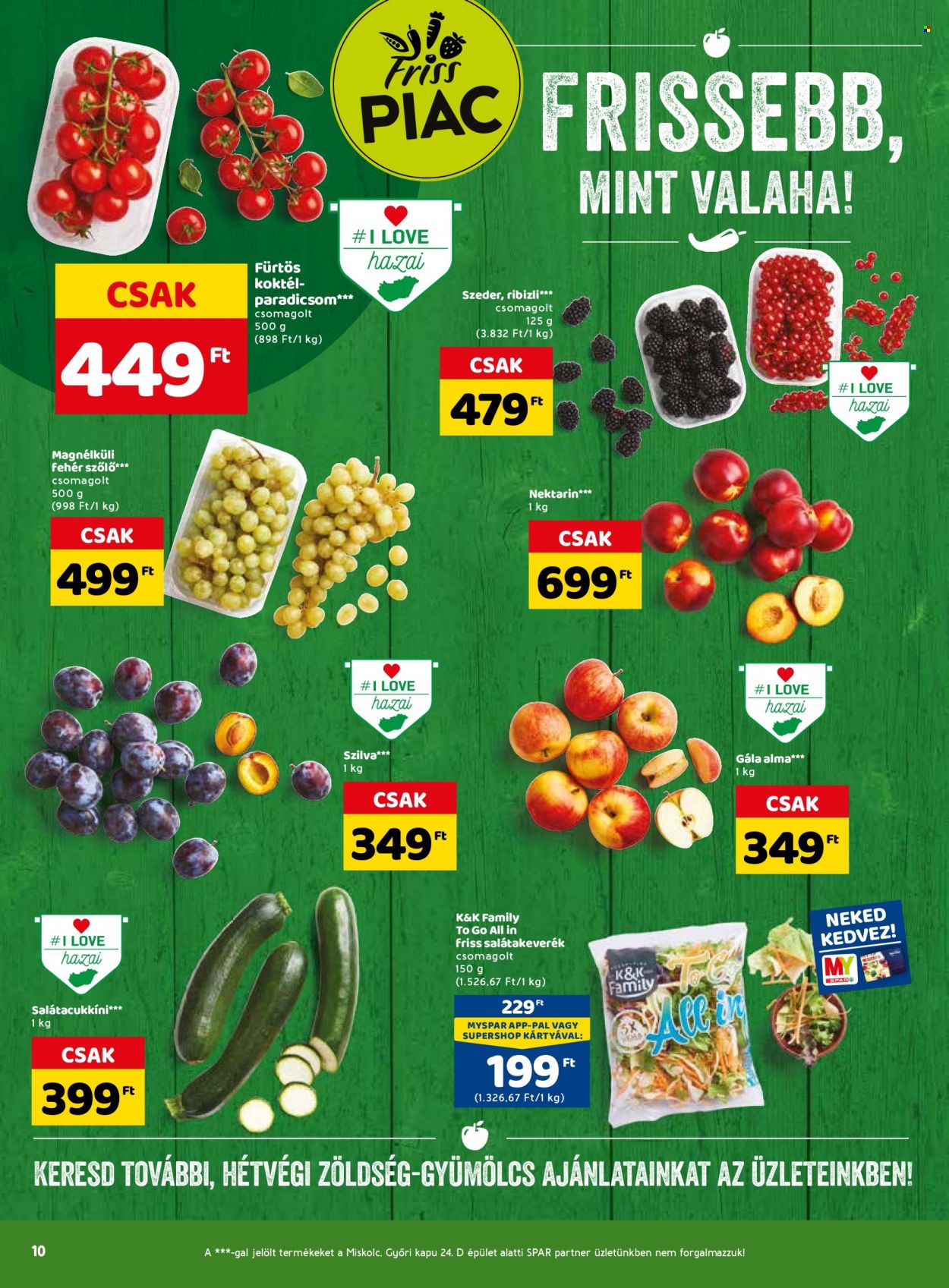 SPAR akciós újságok - 2022.09.01 - 2022.09.07. Oldal 16