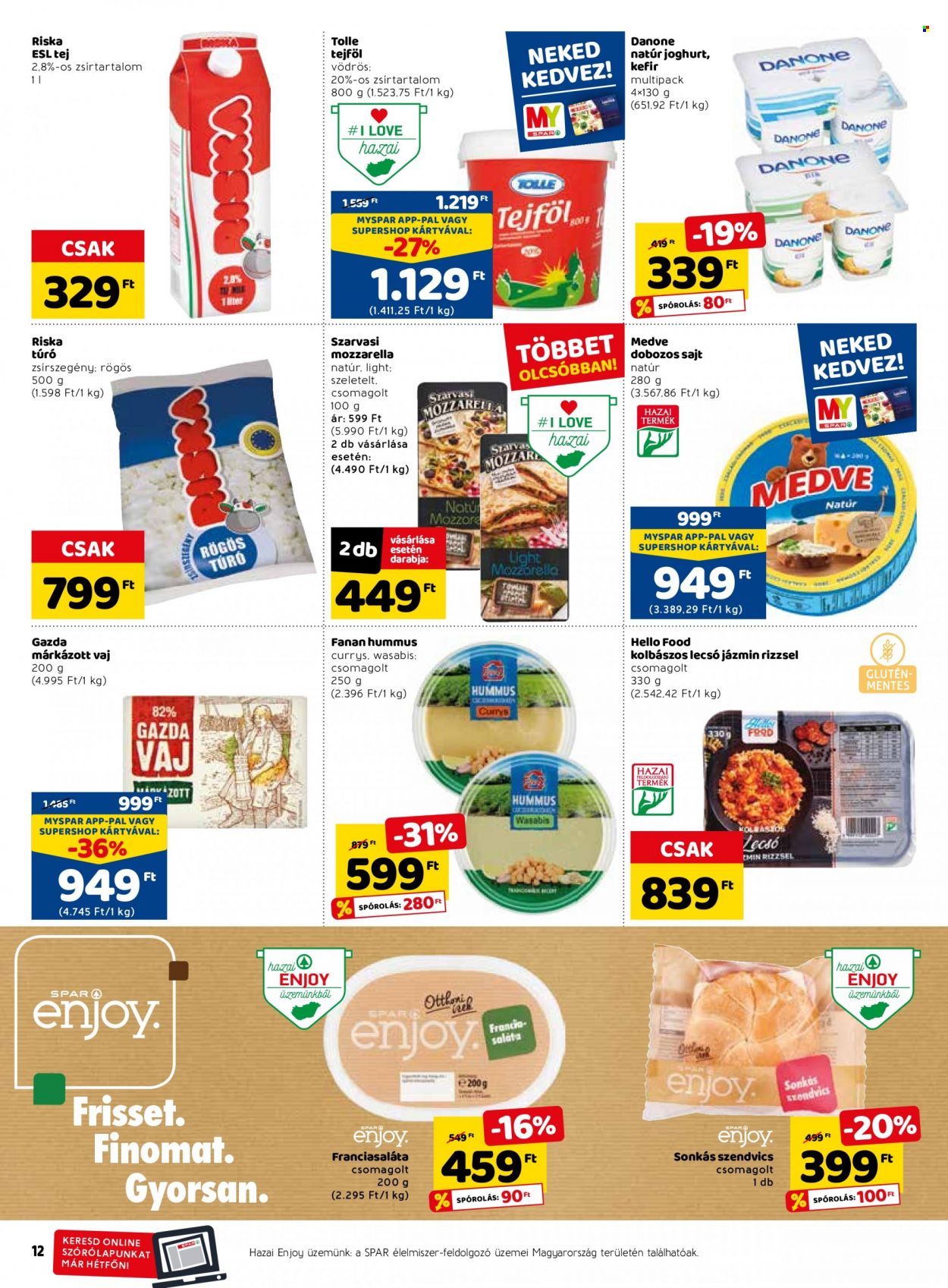 SPAR akciós újságok - 2022.09.01 - 2022.09.07. Oldal 18
