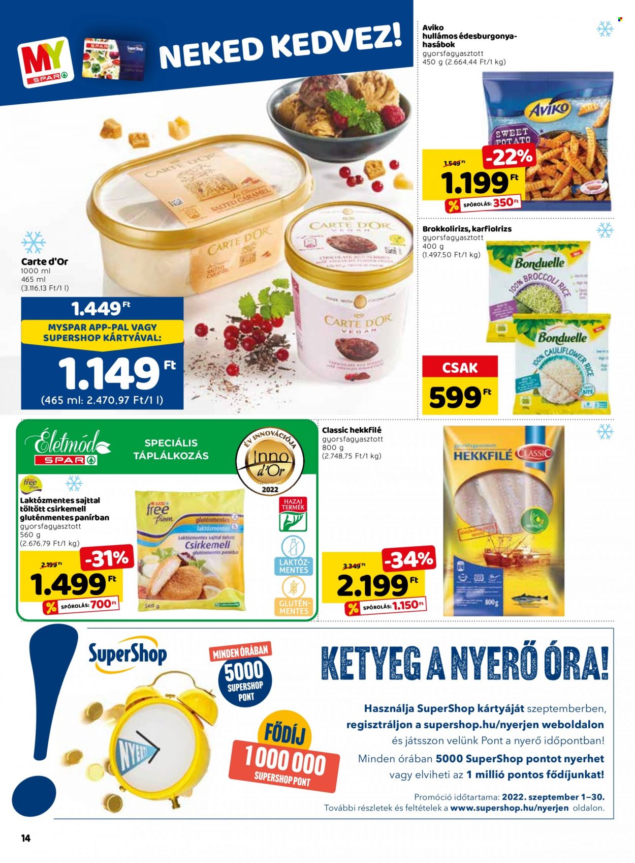 SPAR akciós újságok - 2022.09.01 - 2022.09.07. Oldal 20