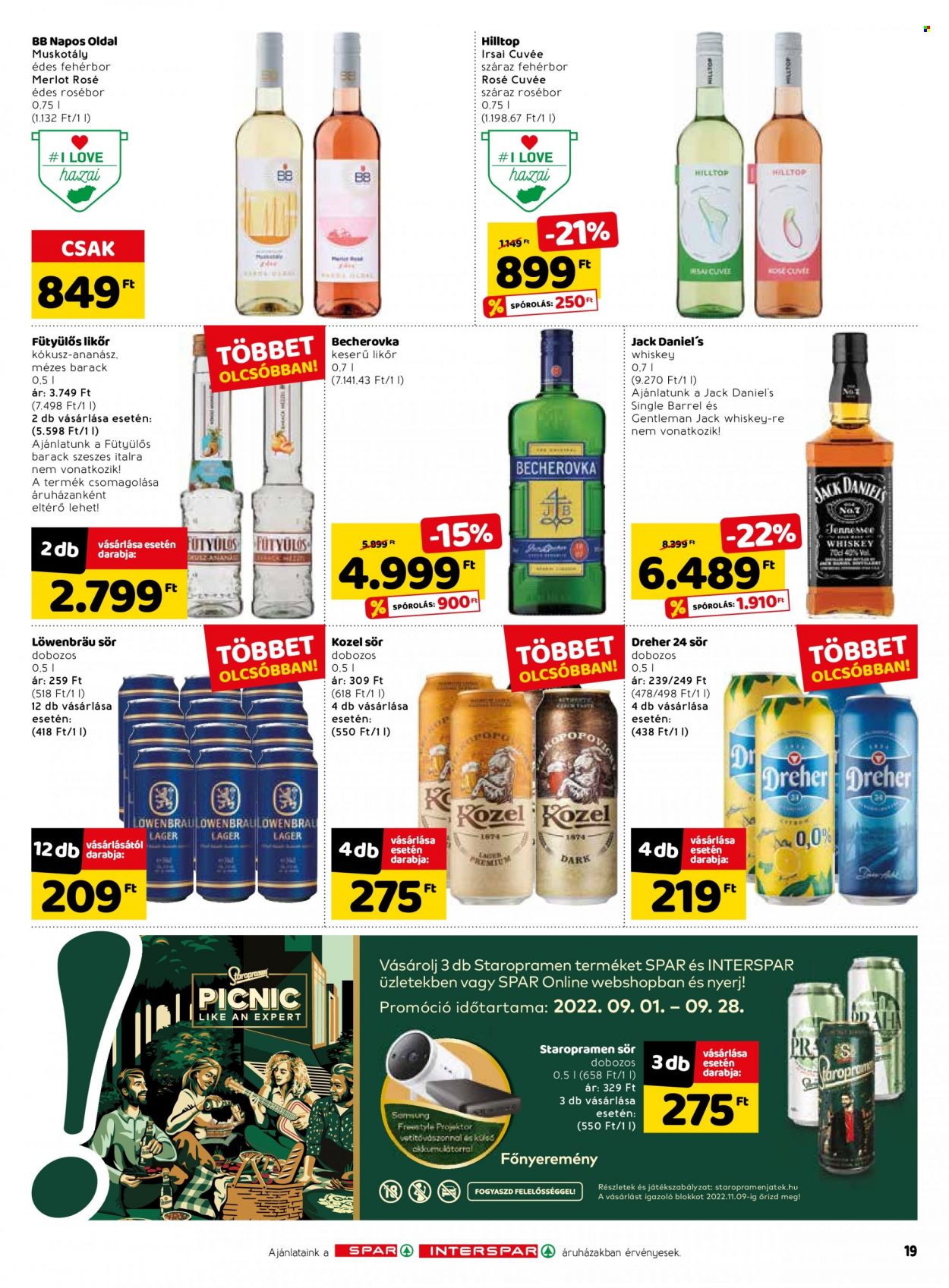 SPAR akciós újságok - 2022.09.01 - 2022.09.07. Oldal 25