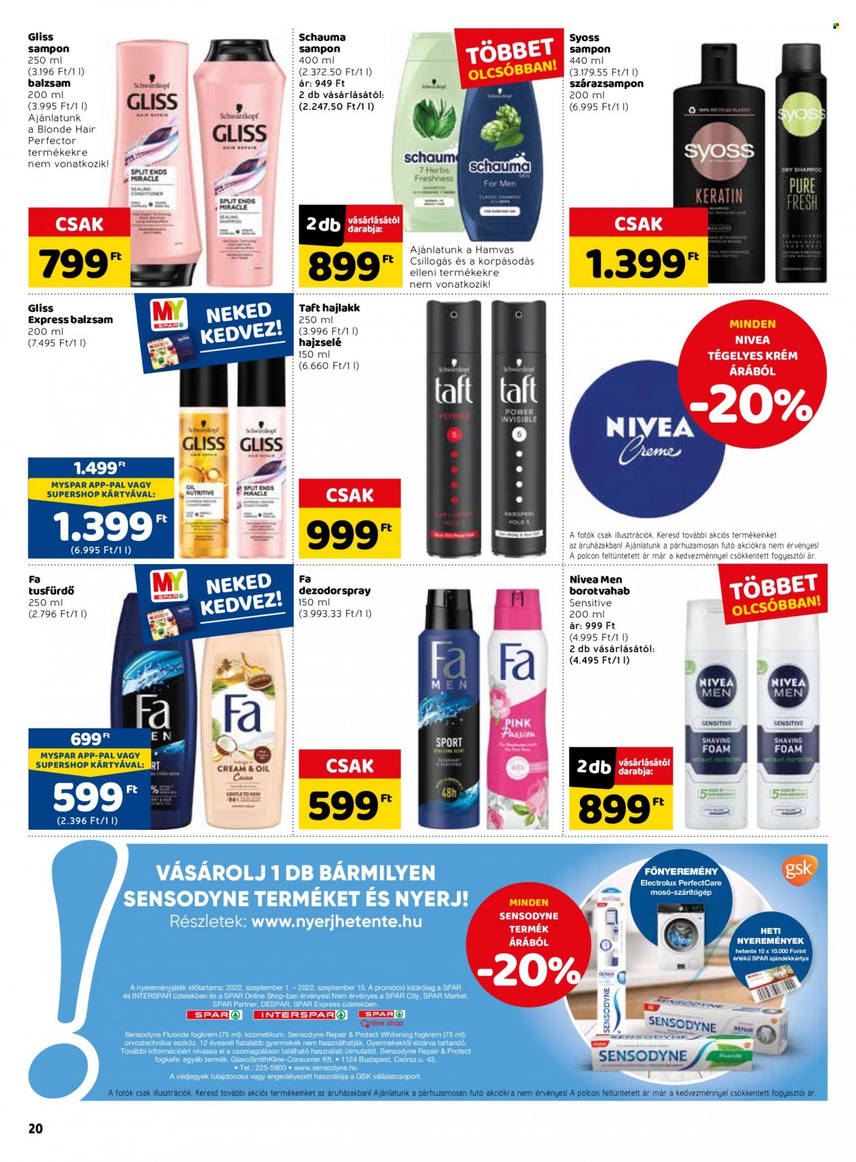 SPAR akciós újságok - 2022.09.01 - 2022.09.07. Oldal 26
