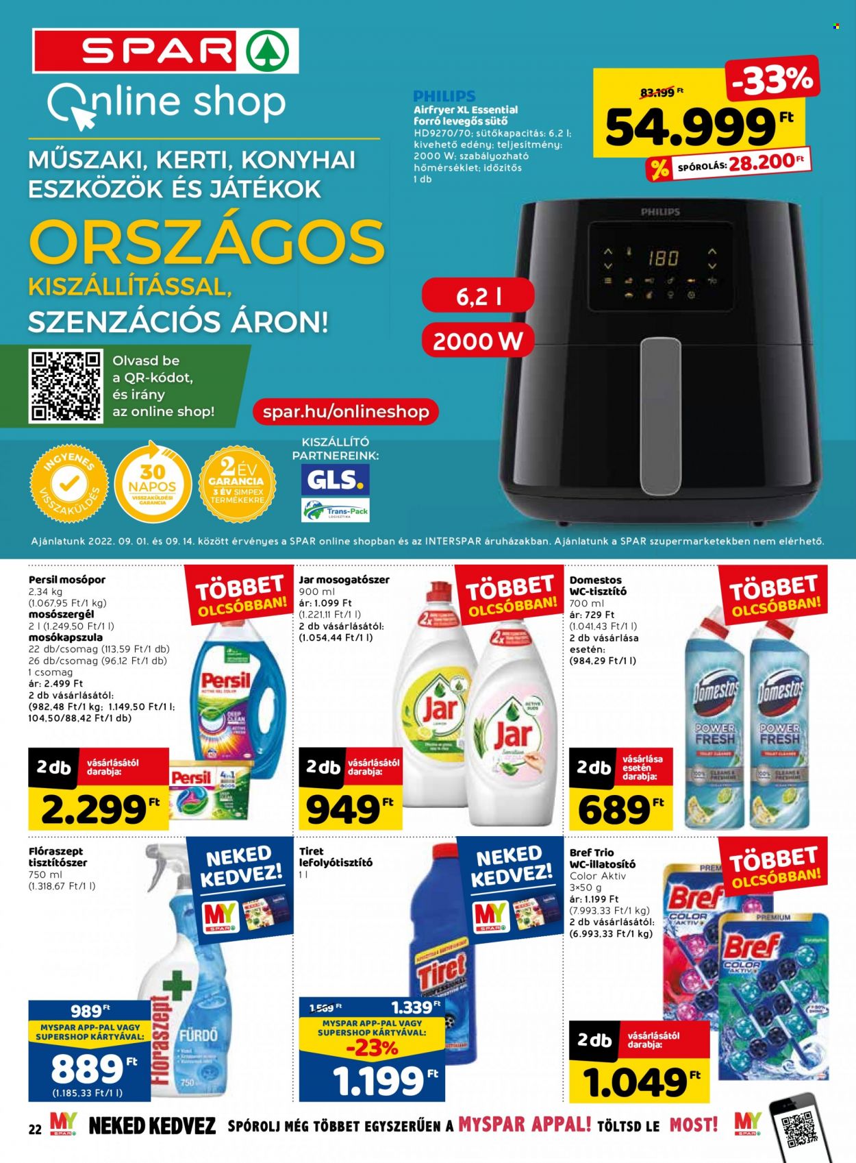 SPAR akciós újságok - 2022.09.01 - 2022.09.07. Oldal 28