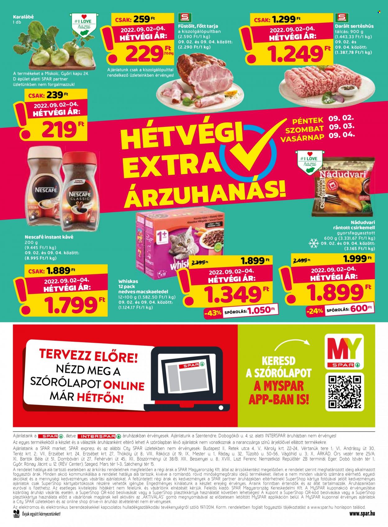 SPAR akciós újságok - 2022.09.01 - 2022.09.07. Oldal 30