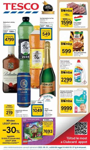 Újság TESCO - 2022.09.01 - 2022.09.07.