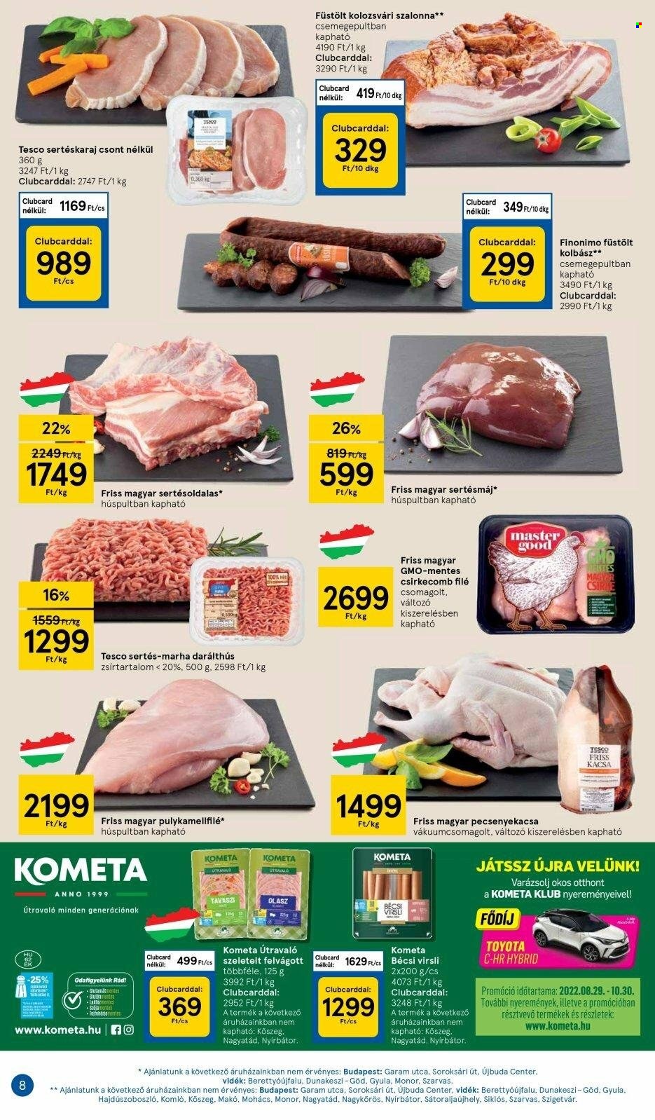 TESCO akciós újságok - 2022.09.01 - 2022.09.07. Oldal 8