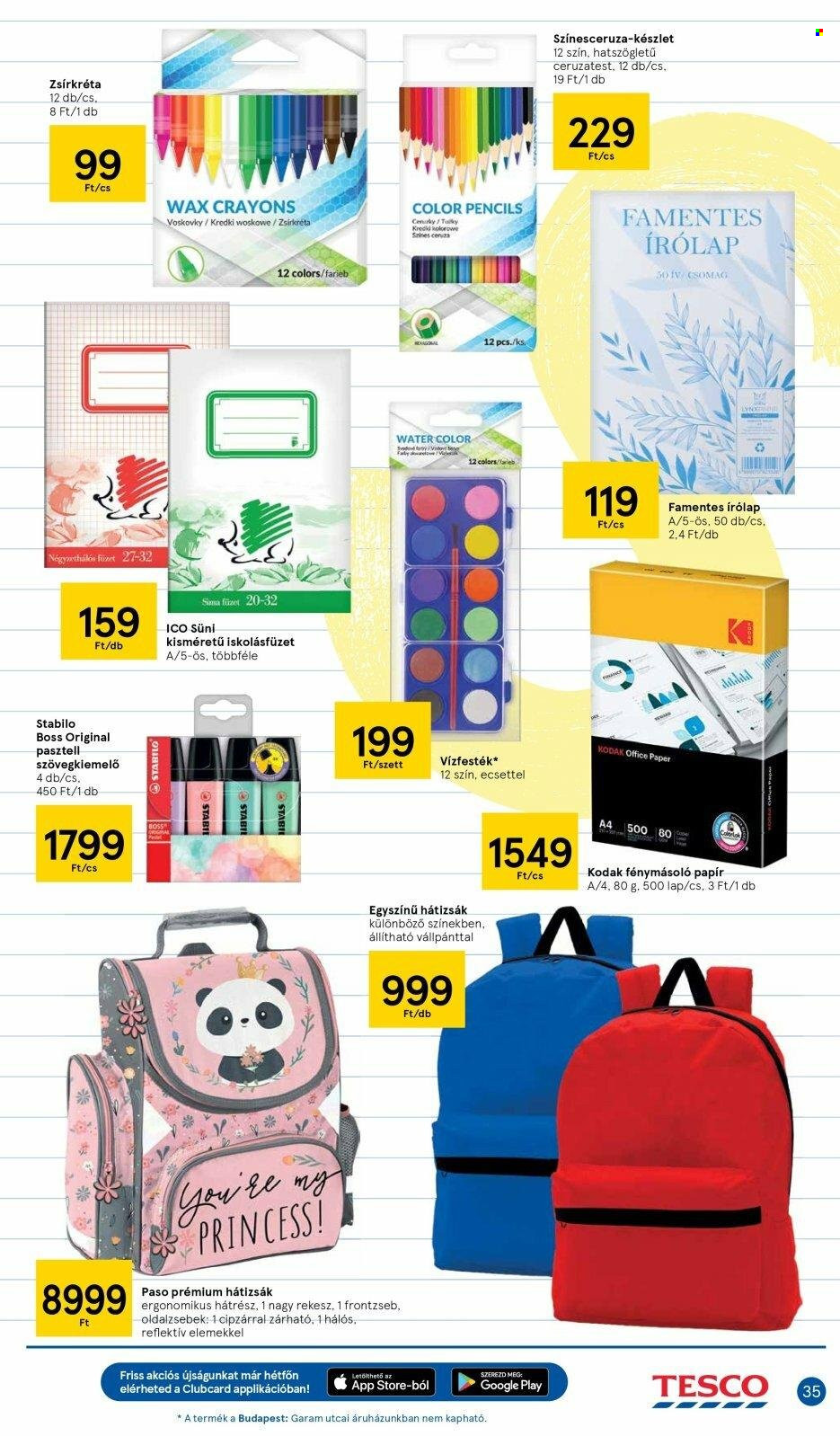 TESCO akciós újságok - 2022.09.01 - 2022.09.07. Oldal 35